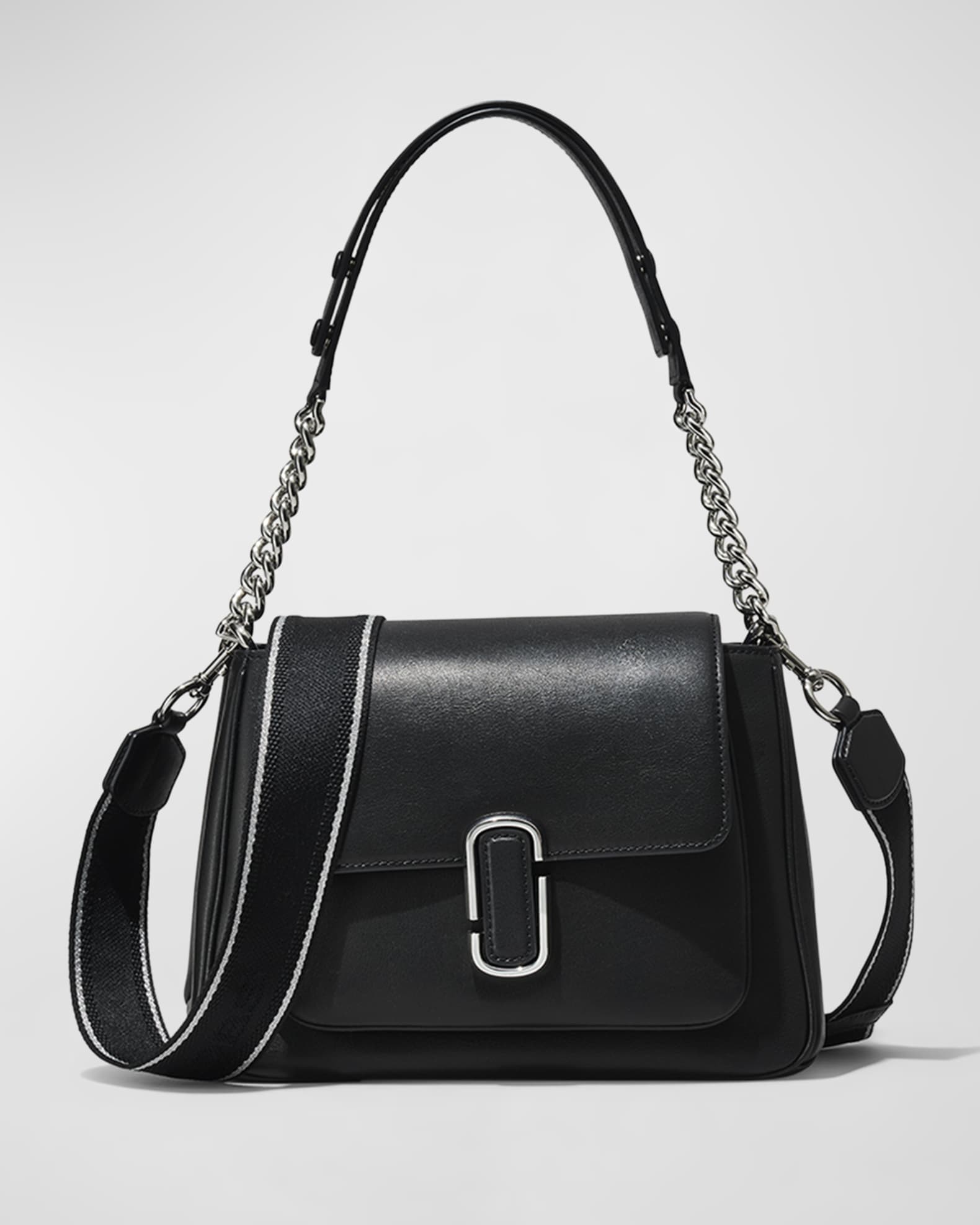 MARC JACOBS: The Pillow bag in ultralight leather - Grey