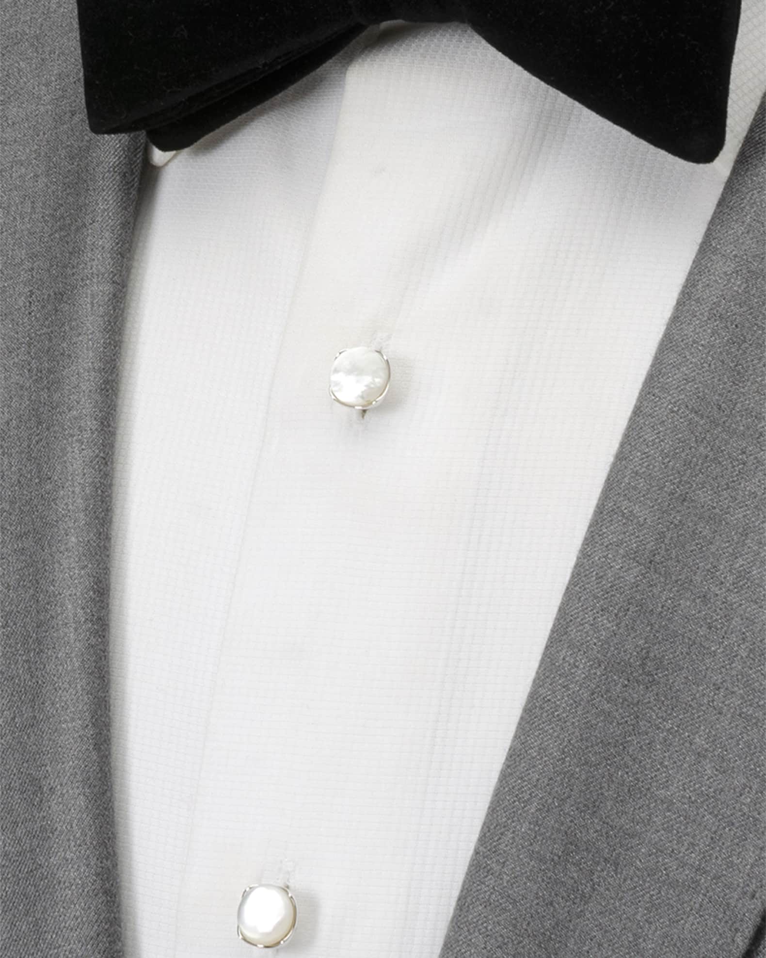 Pearl tuxedo studs 2025