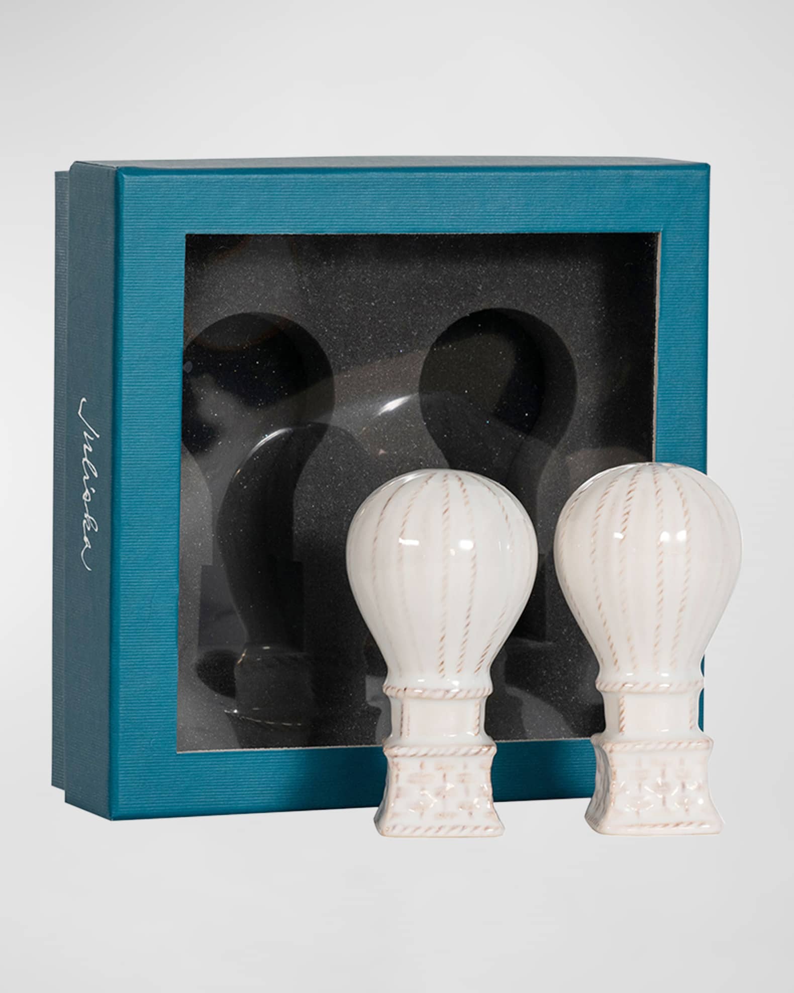 L'Amour Toujours Hot Air Balloon Salt and Pepper Set/2 1