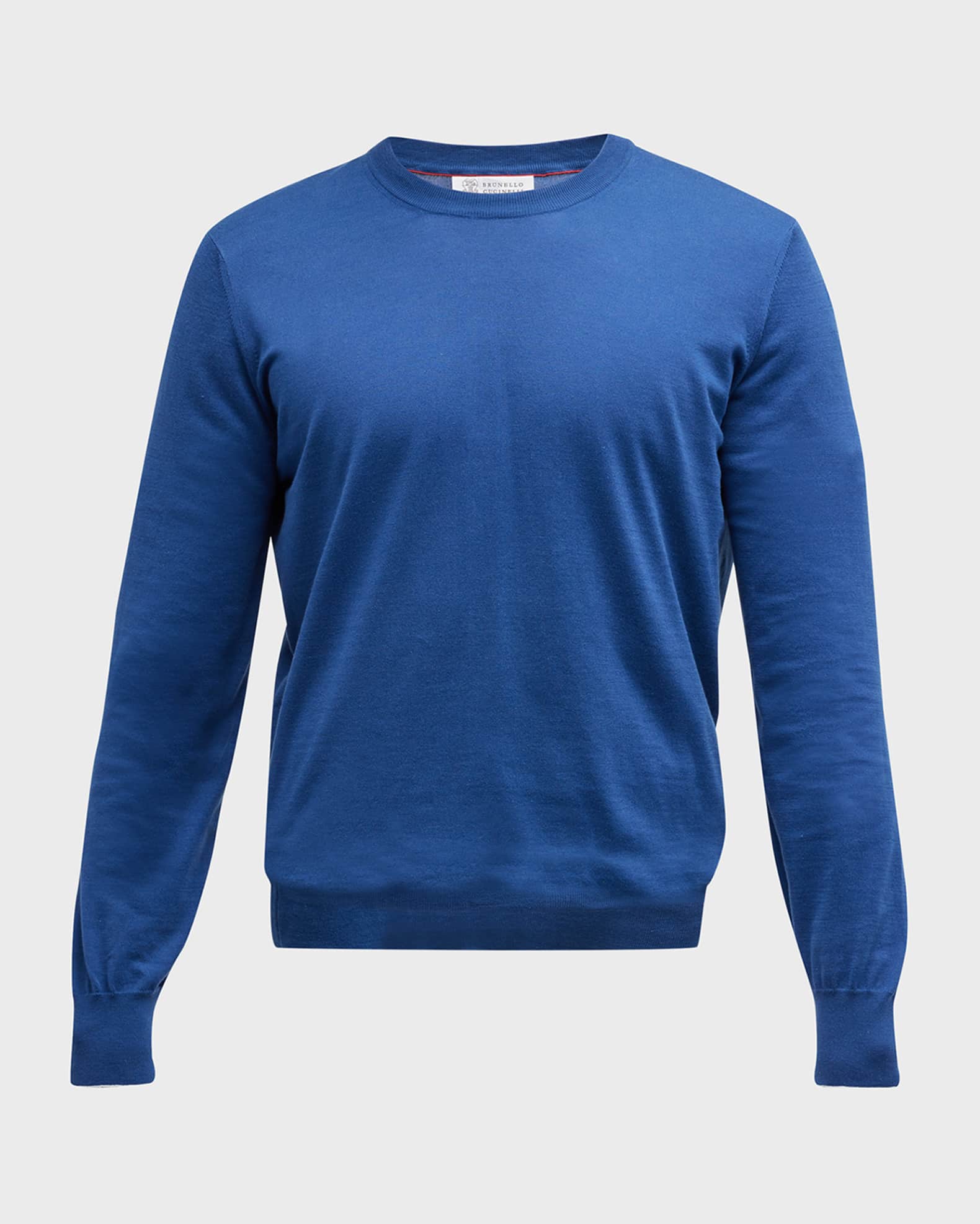 mens cotton crewneck sweater