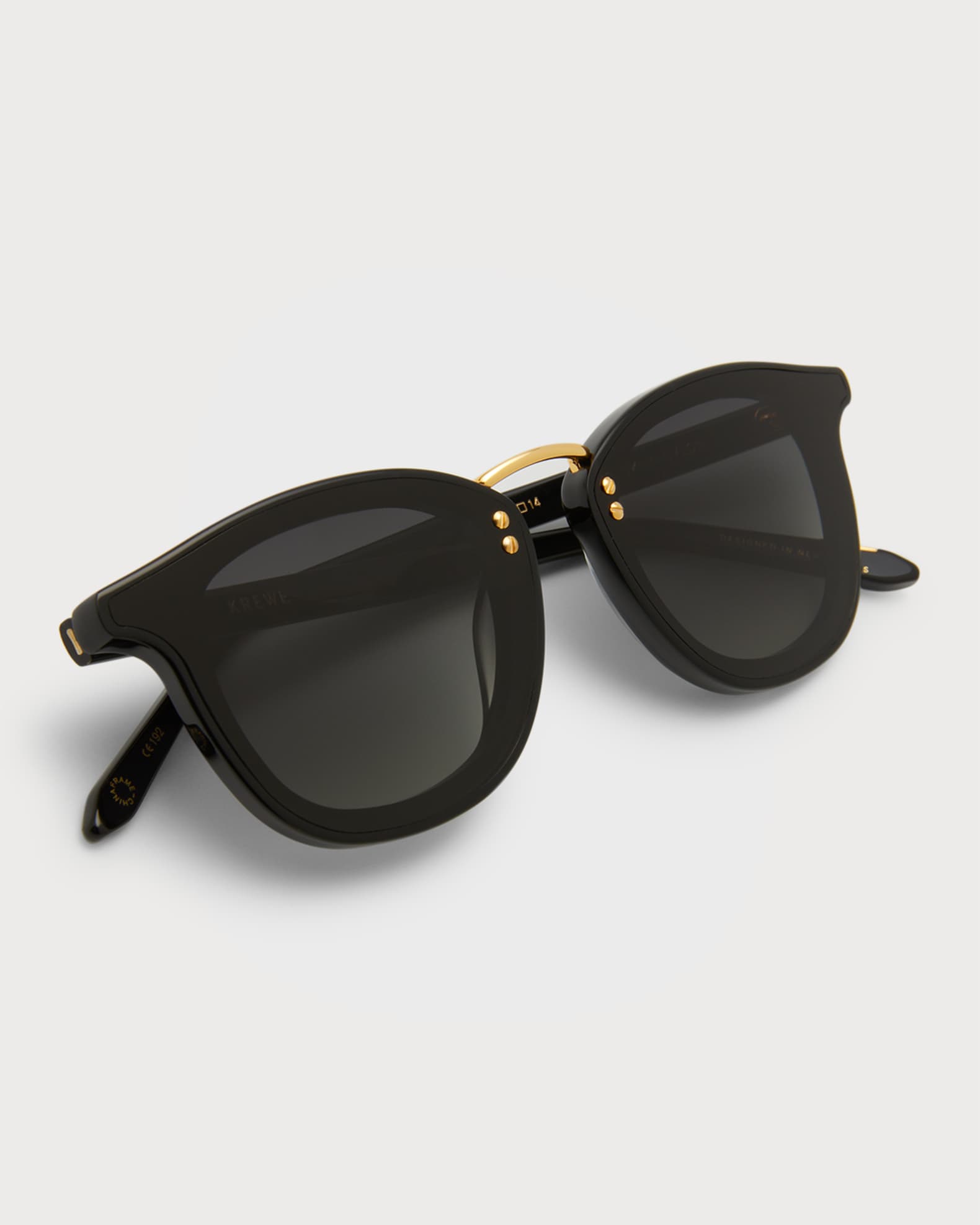 KREWE Men's Franklin Nylon Polarized Sunglasses Neiman Marcus