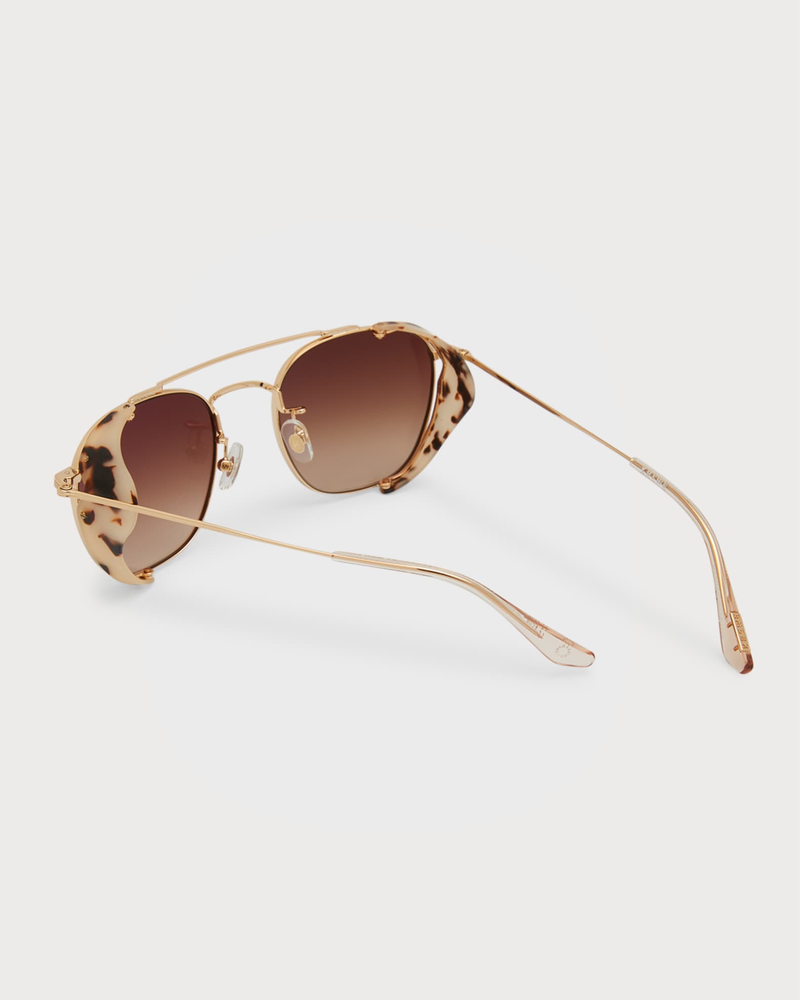 KREWE Men's Earhart Blinker Aviator Sunglasses Neiman Marcus