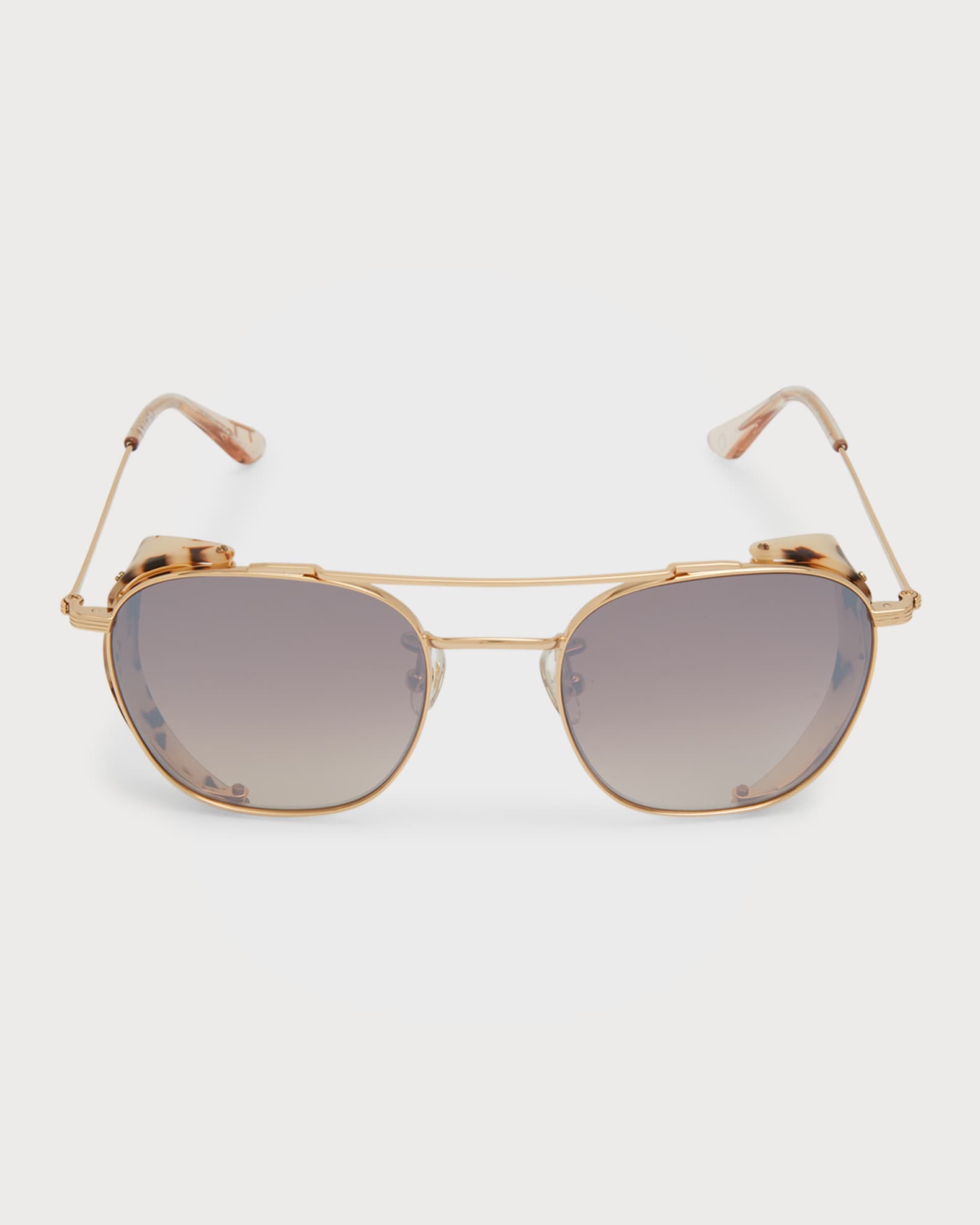 KREWE Men's Earhart Blinker Aviator Sunglasses Neiman Marcus