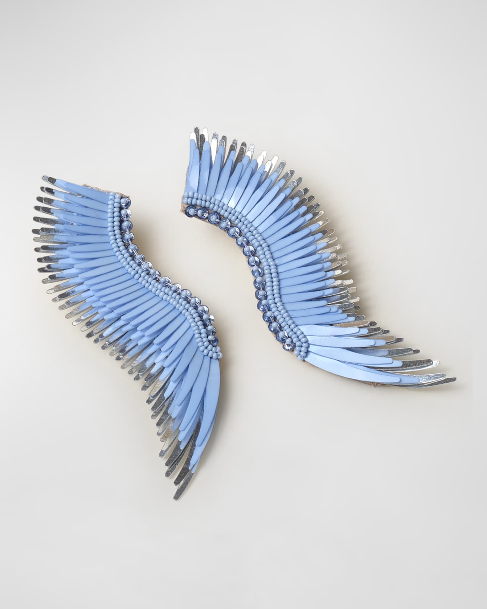 Madeline Gameday Earrings, Carolina Blue 1