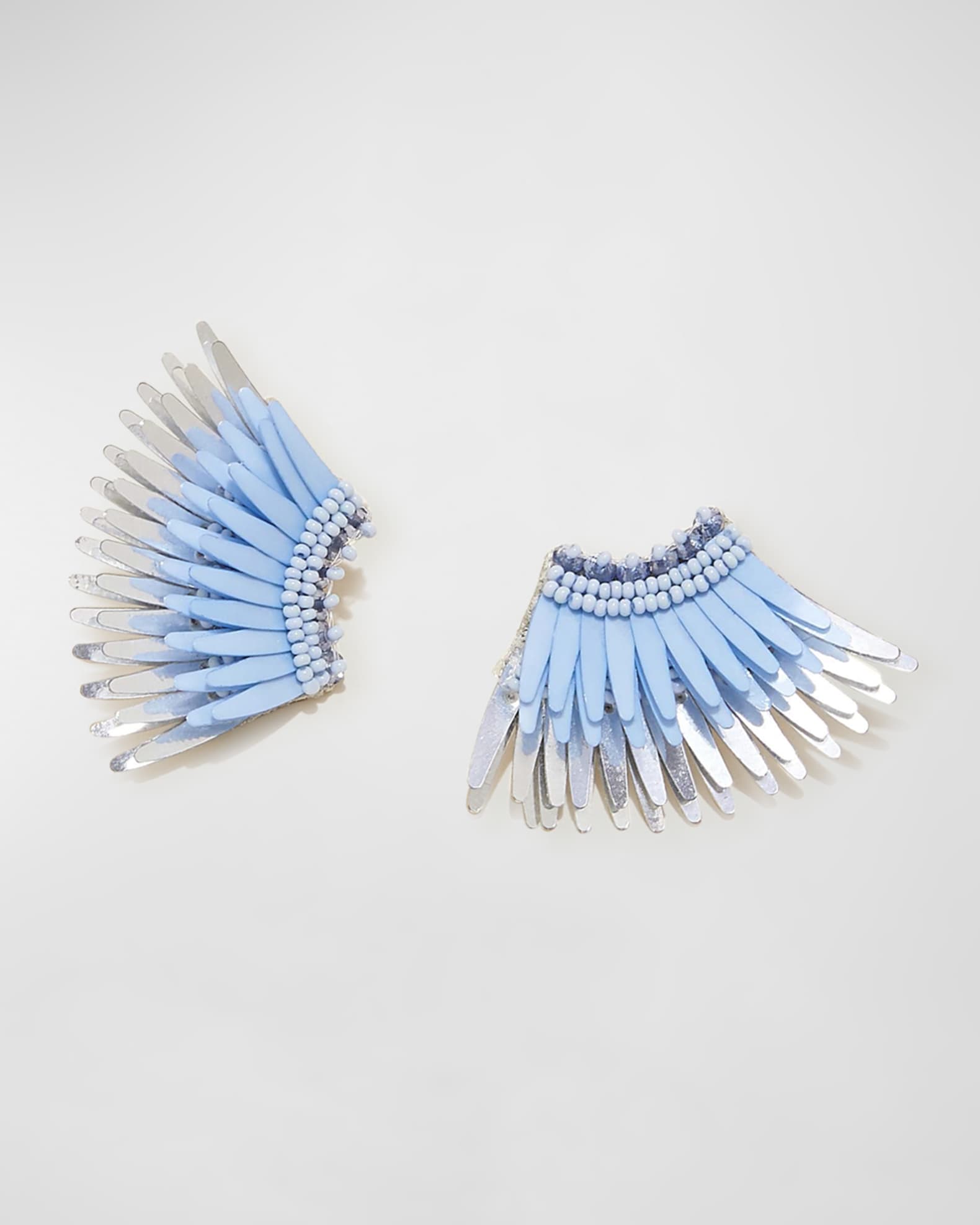 Mini Madeline Gameday Earrings, Carolina Blue 1