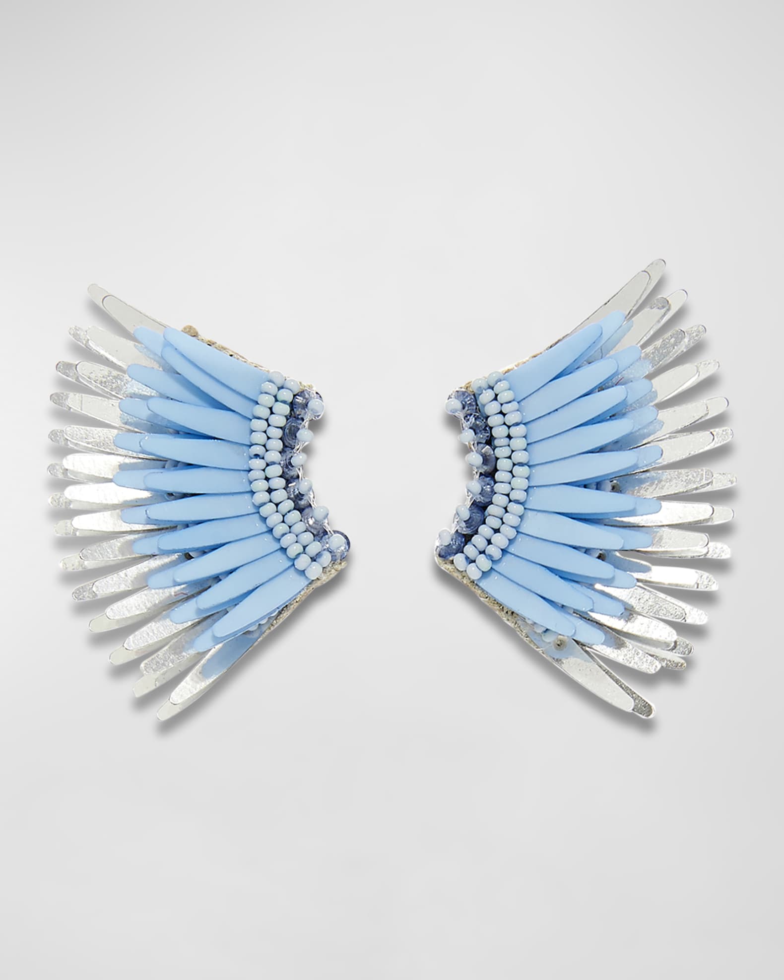 Mini Madeline Gameday Earrings, Carolina Blue 0