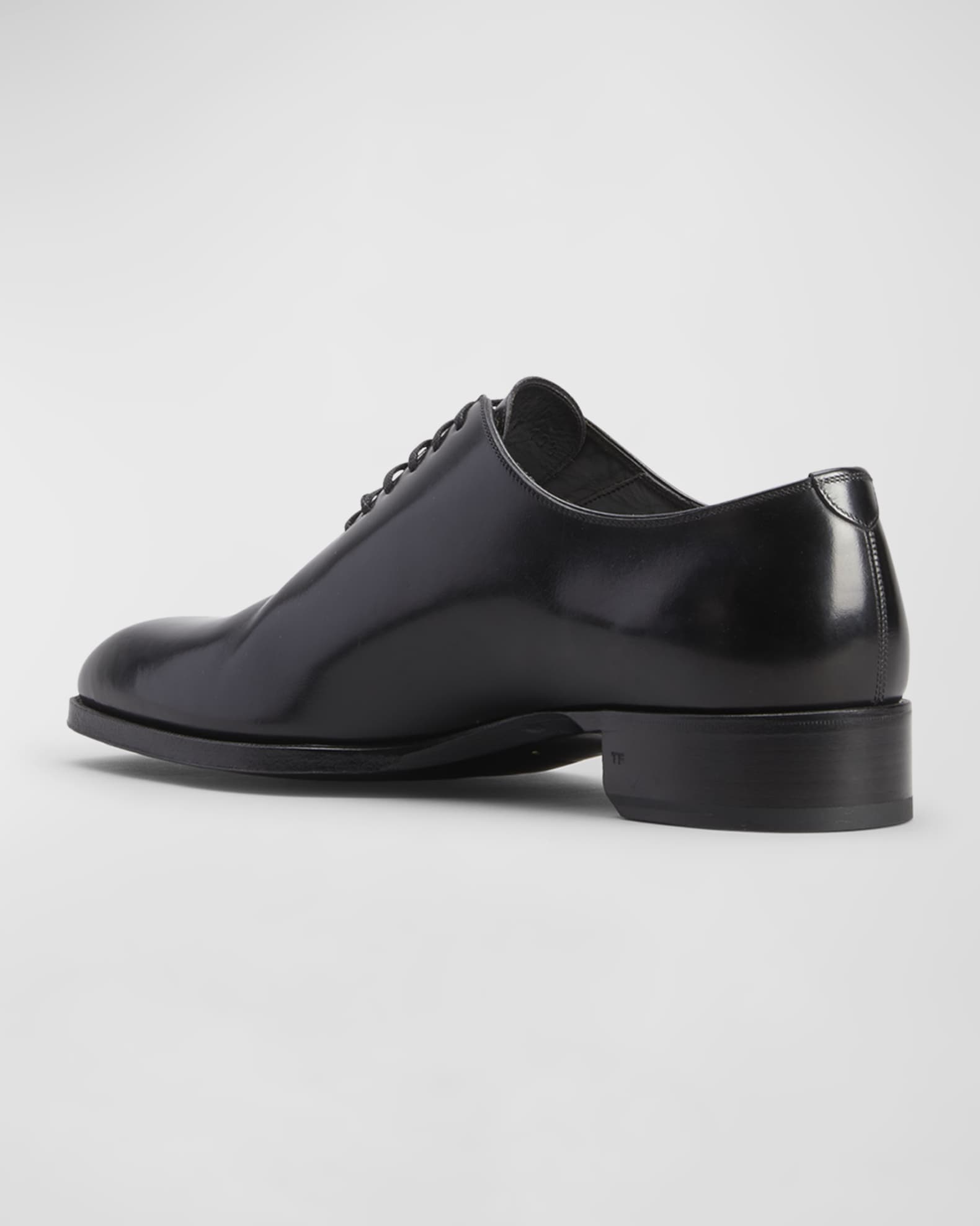 Men s Elkan Burnished Leather Oxfords