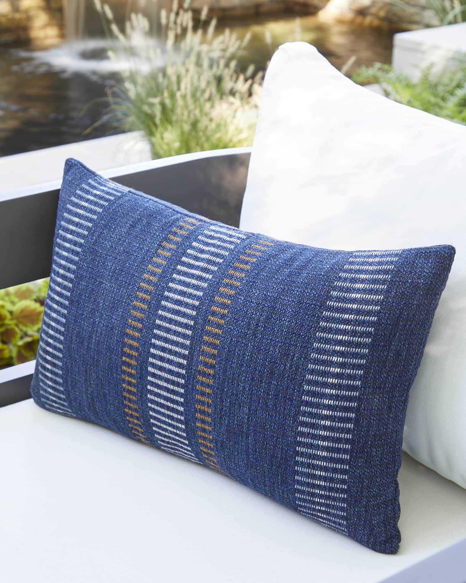 Elaine Smith Journey Outdoor Lumbar Pillow Neiman Marcus