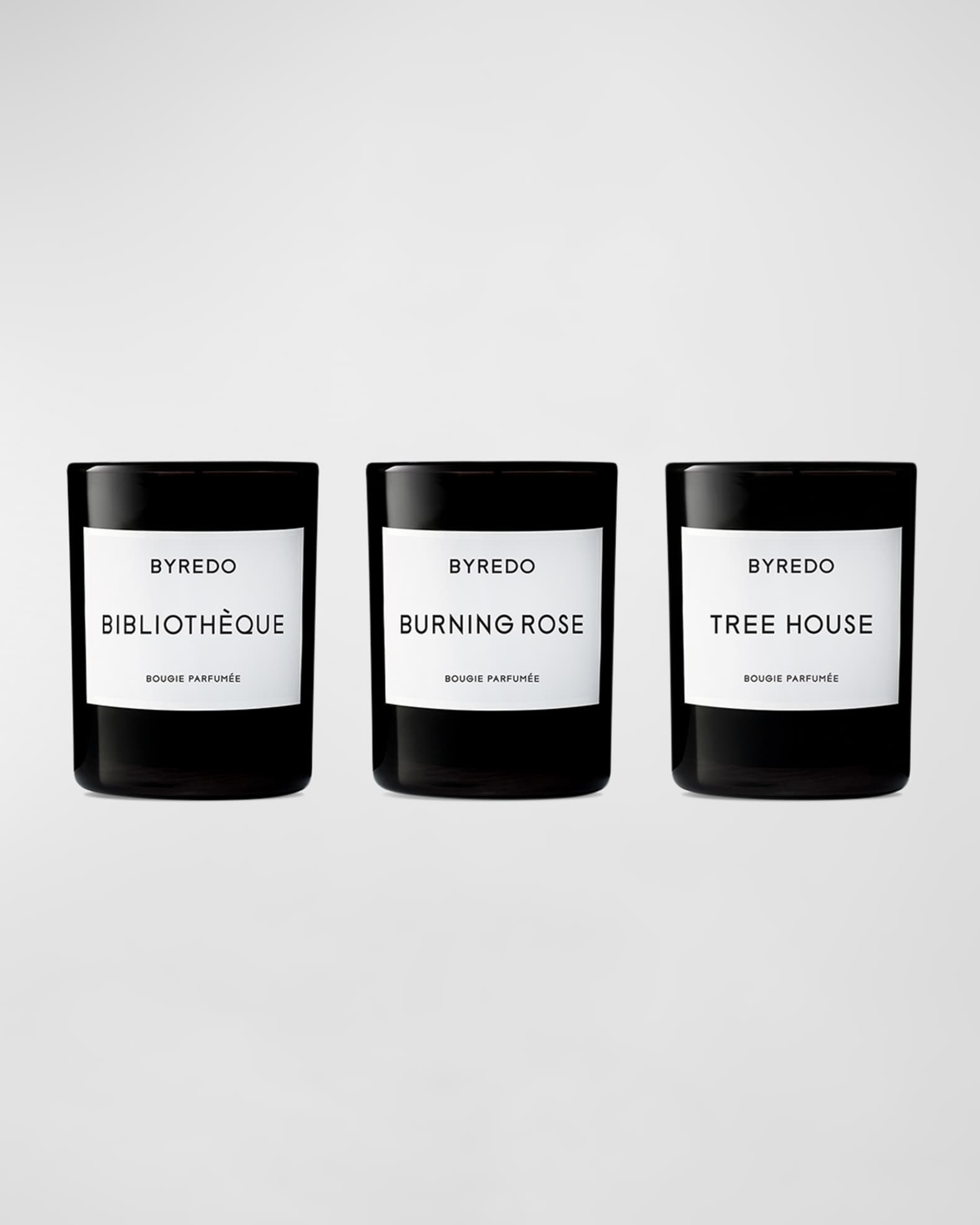 BYREDO La Mini Sélection Bois キャンドルセット Byredo La Mini Sélection Bois Candle Set 3x70g (Candles and