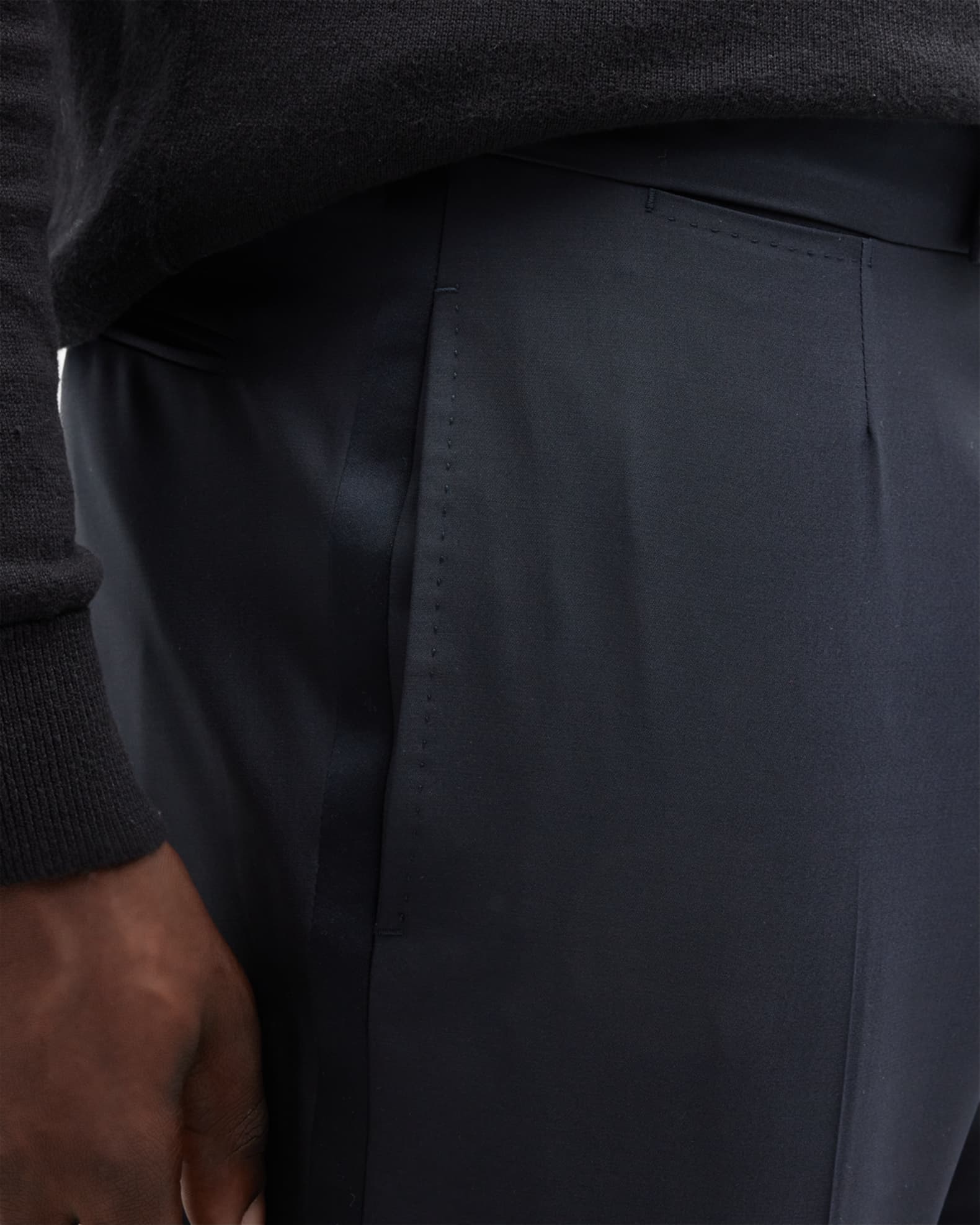 Men's Sartorial Wool and Silk Tuxedo 1