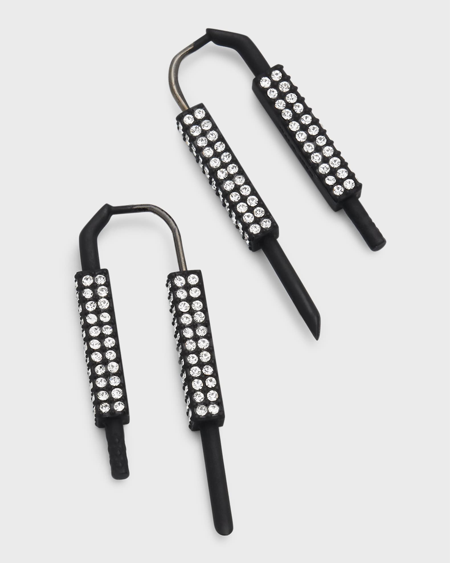 Givenchy Men's U Lock Earrings with Crystals | Neiman Marcus