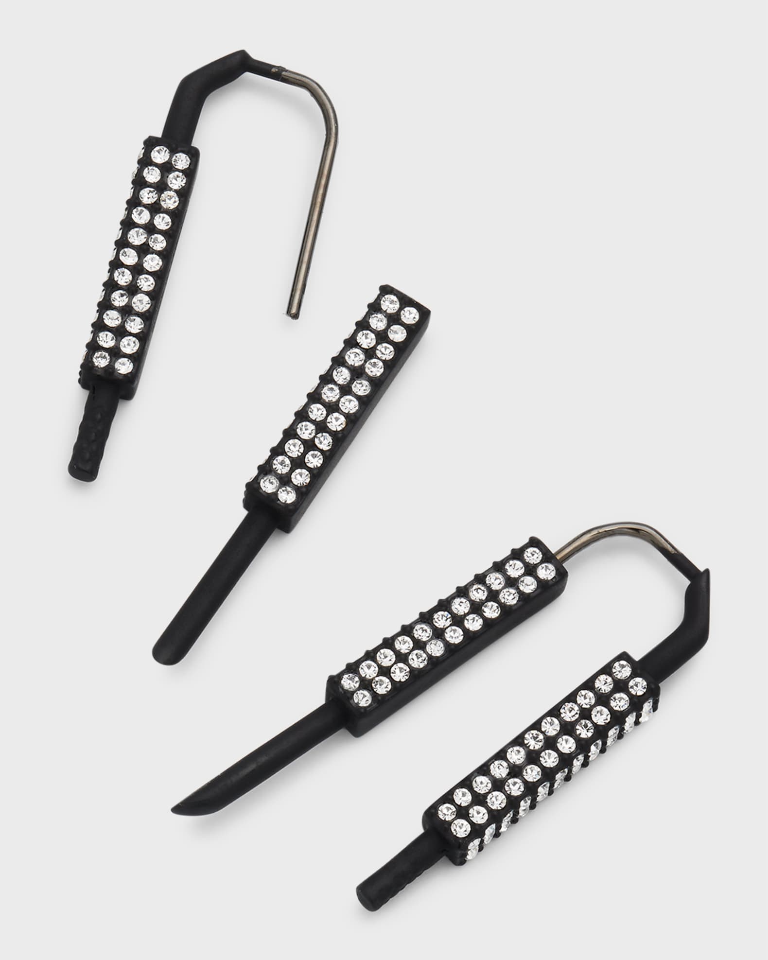 Givenchy Men's U Lock Earrings with Crystals | Neiman Marcus
