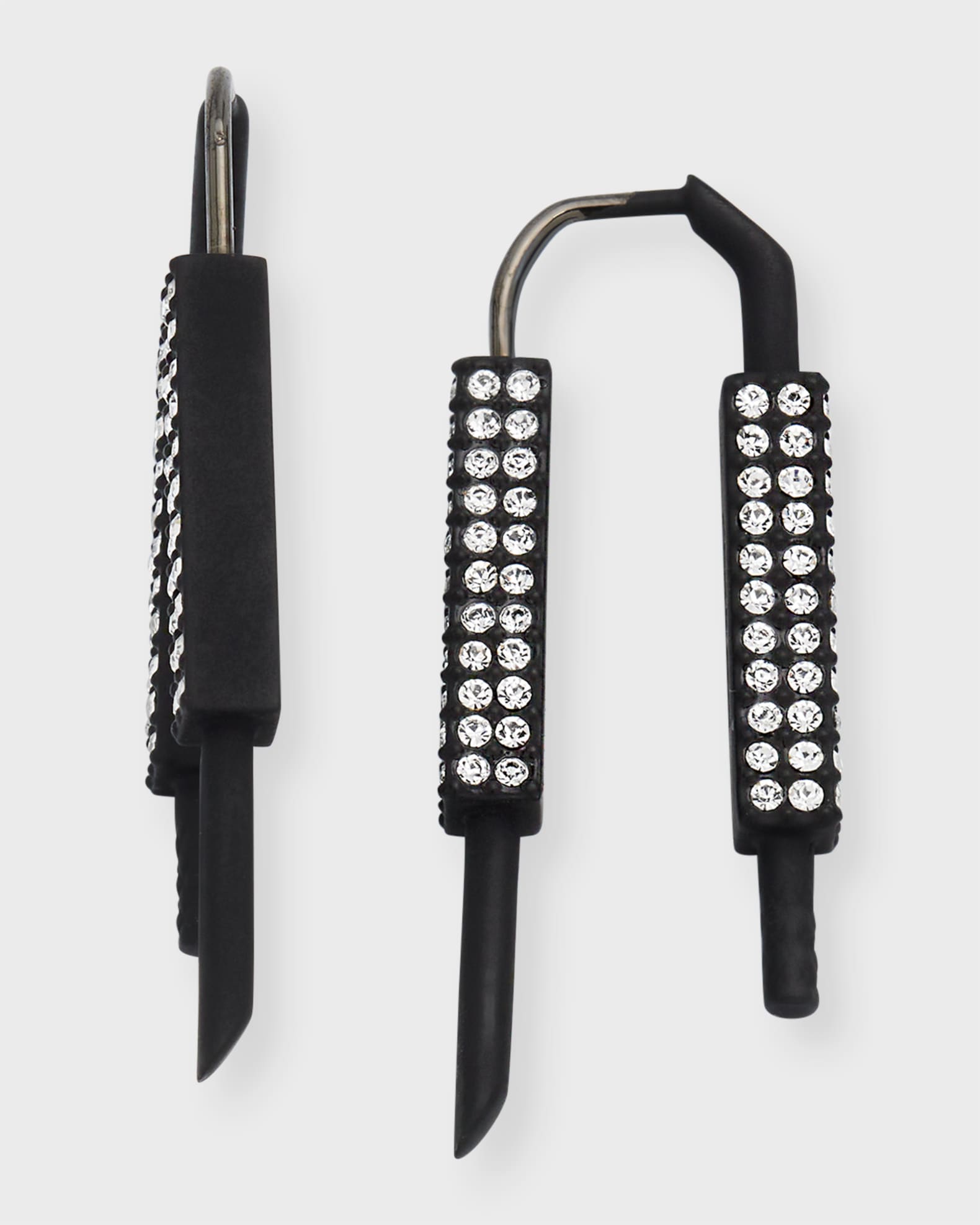 【GIVENCHY】ロックエナメルメタルイヤリング GIVENCHY】ロックエナメルメタルイヤリング （Lock earrings in