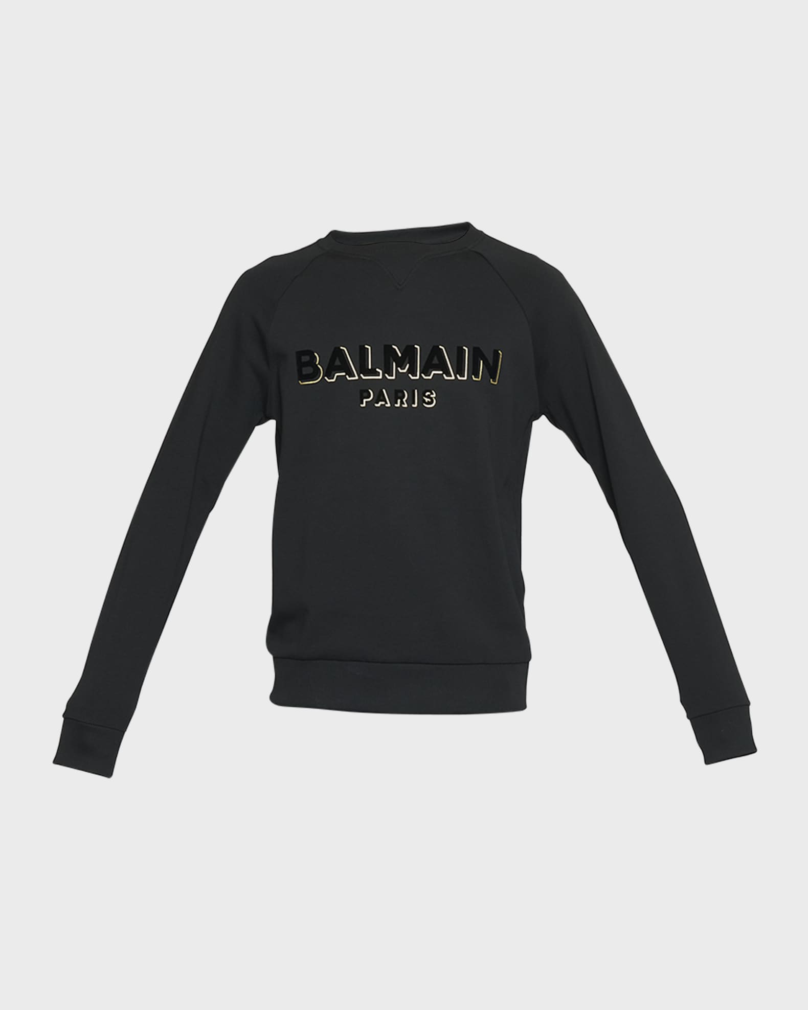 【12月スーパーSALE 15%OFF】 Foil Flock Men's Balmain Logo Marcus Neiman | Sweatshirt トップス