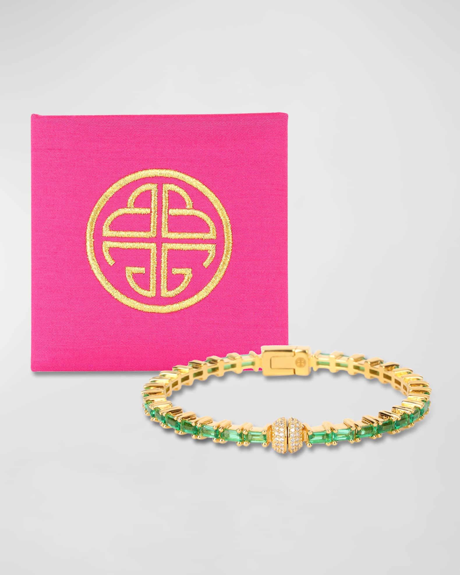 BuDhaGirl Infinity Crystal Bracelet Neiman Marcus