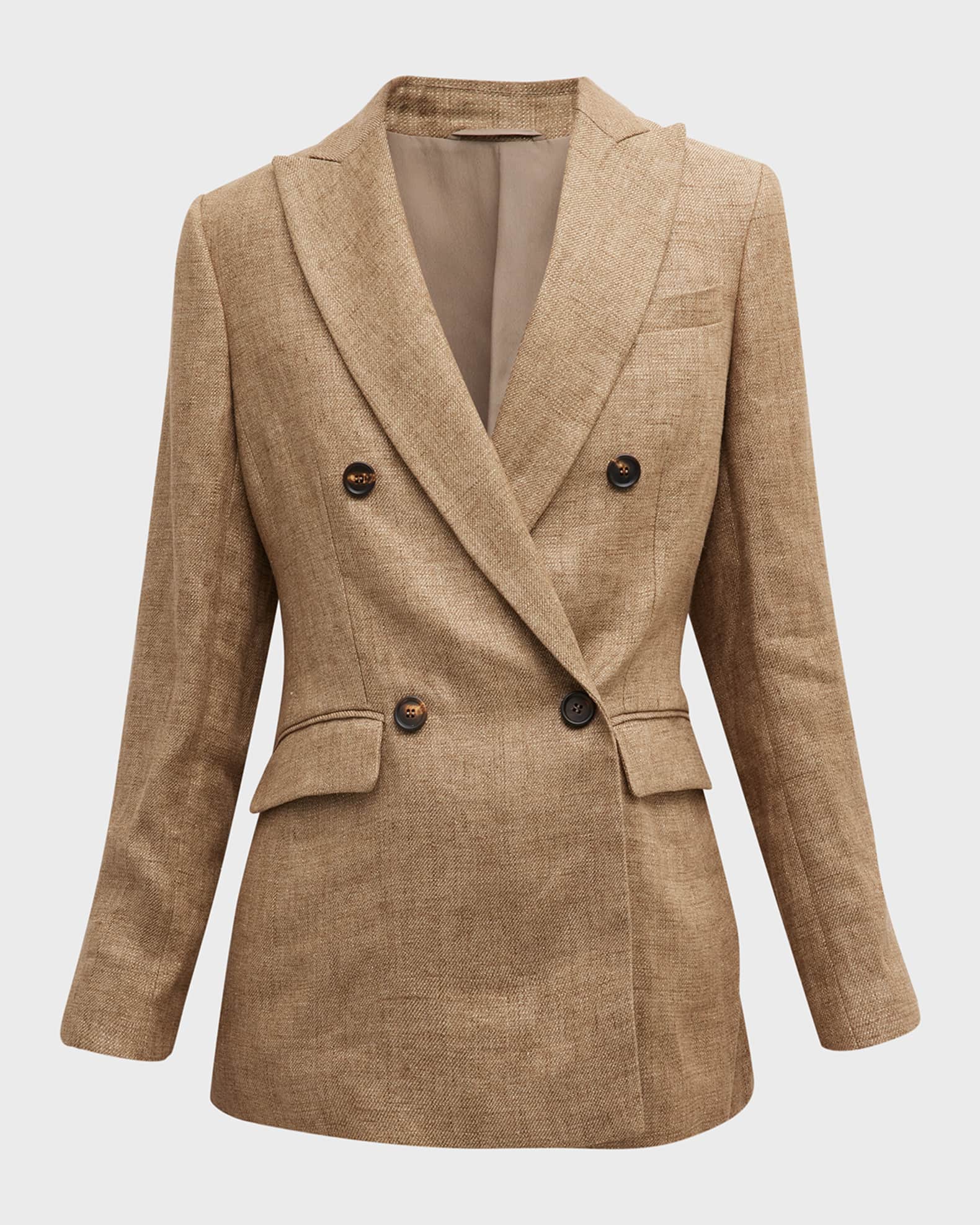 【送料&関税込】Brunello Cucinelli Sparkling Linen Twill Bla Brunello Cucinelli Sparkling Top from $755.00 - on Stylight