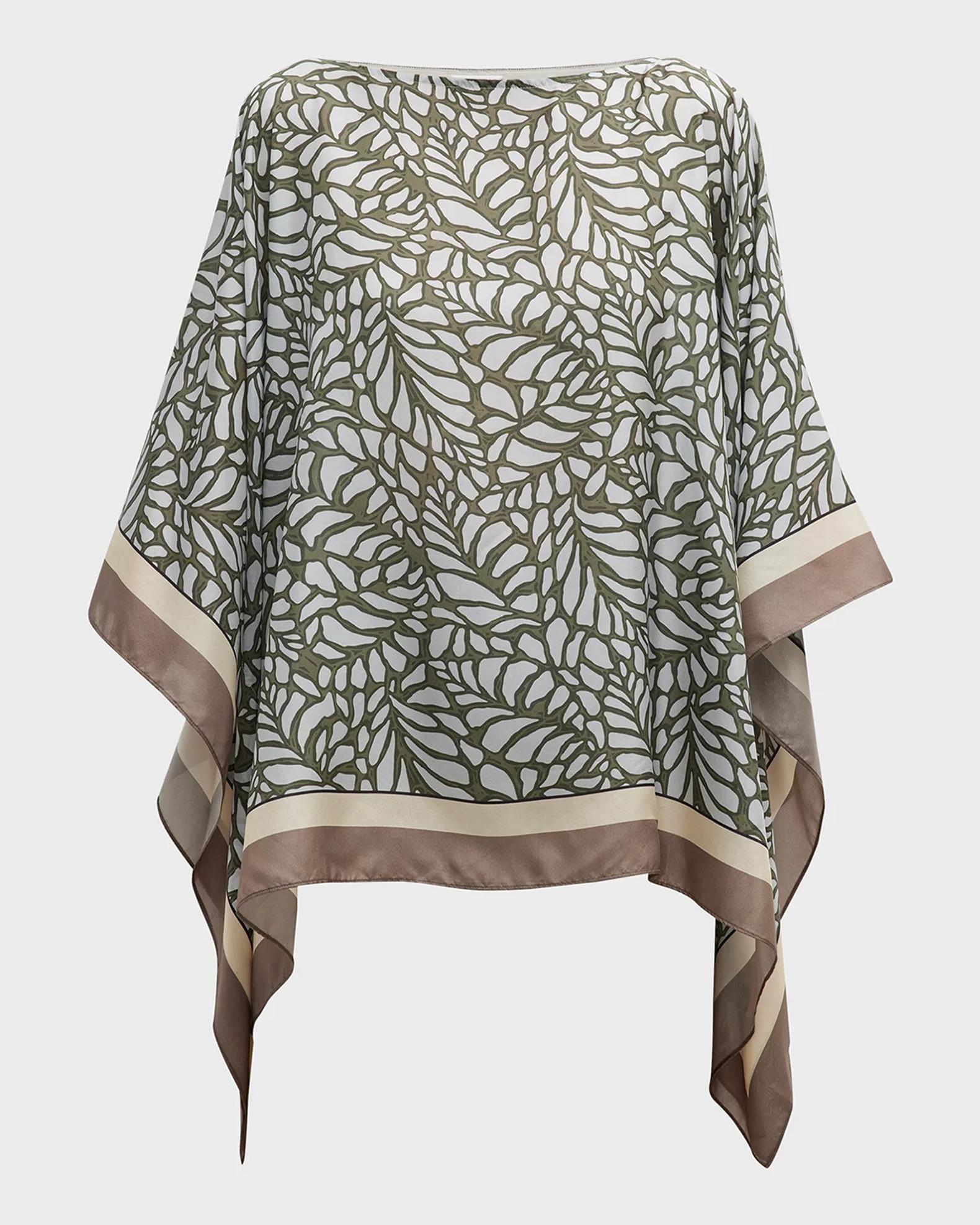 Poncho Femme Brunello Cucinelli Neuf Avec étiquettes - Mélange Lin, Taille Unique (OS), Fabriqué En Italie