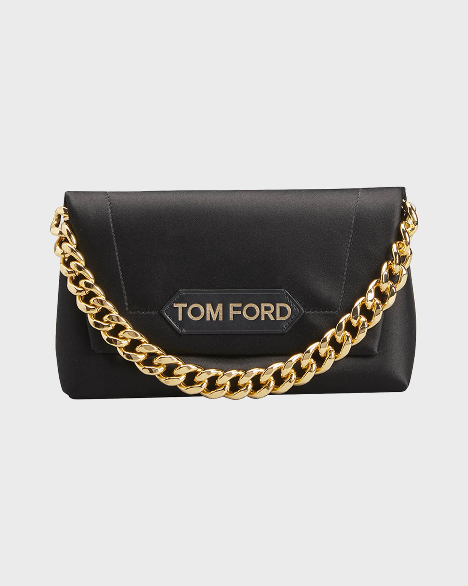 Tom Ford Phone Technology Envelope Leather Logo Pouch Case Wallet Bag