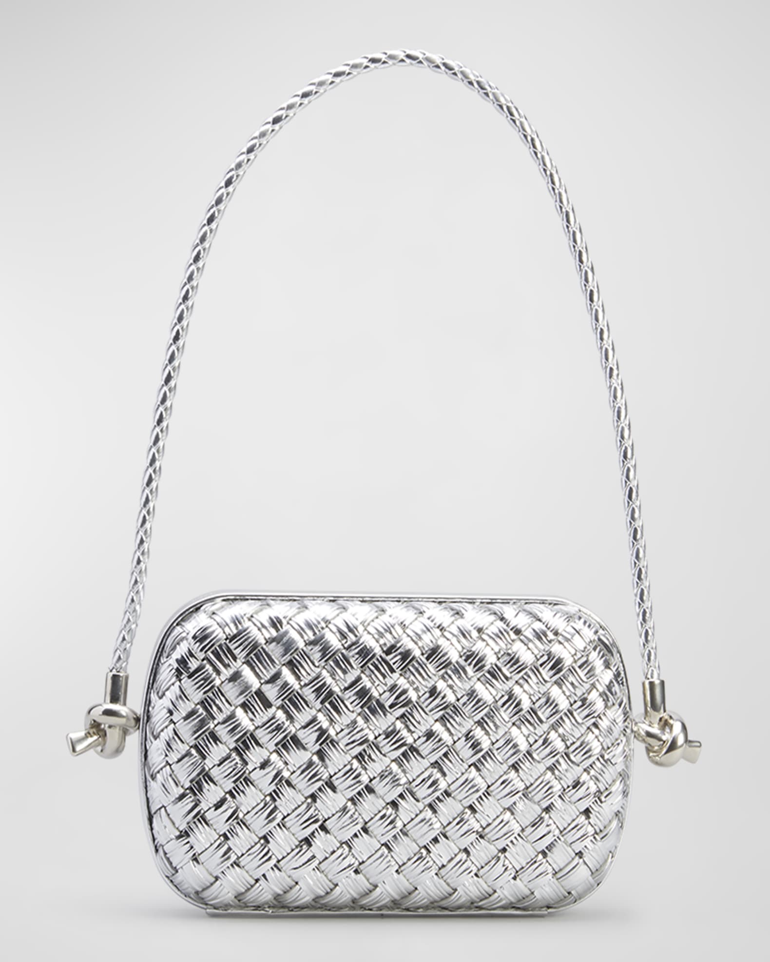 Bottega silver clutch store