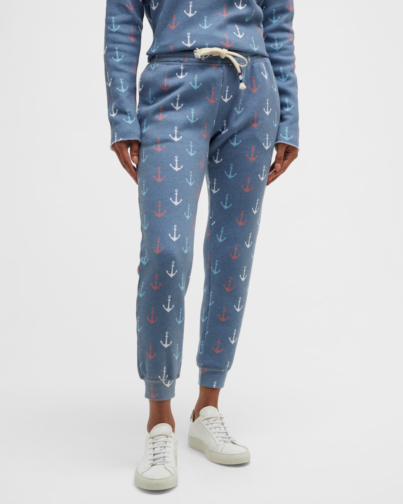 Sol Sol Anchors Cropped Joggers | Neiman Marcus