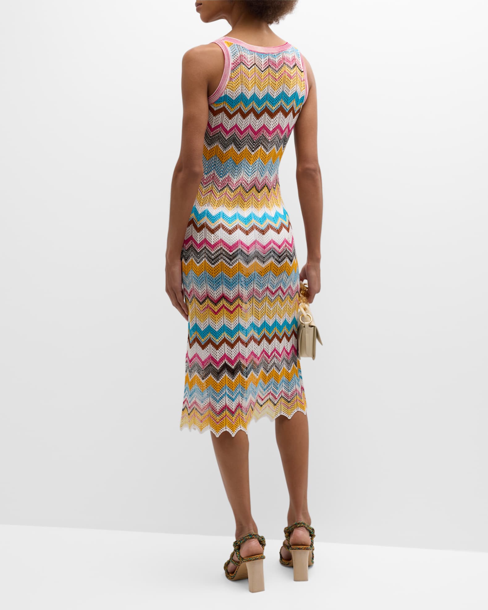 midi black cotton dress Structured A-Line Midi Dress Black Ivory