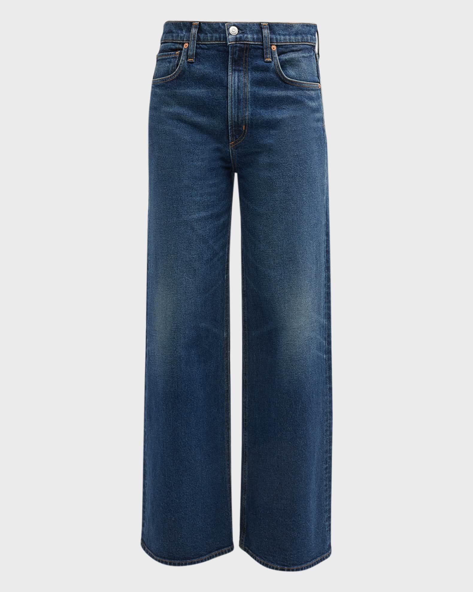 Citizens of Humanity Paloma High Rise Baggy Wide Jeans | Neiman Marcus