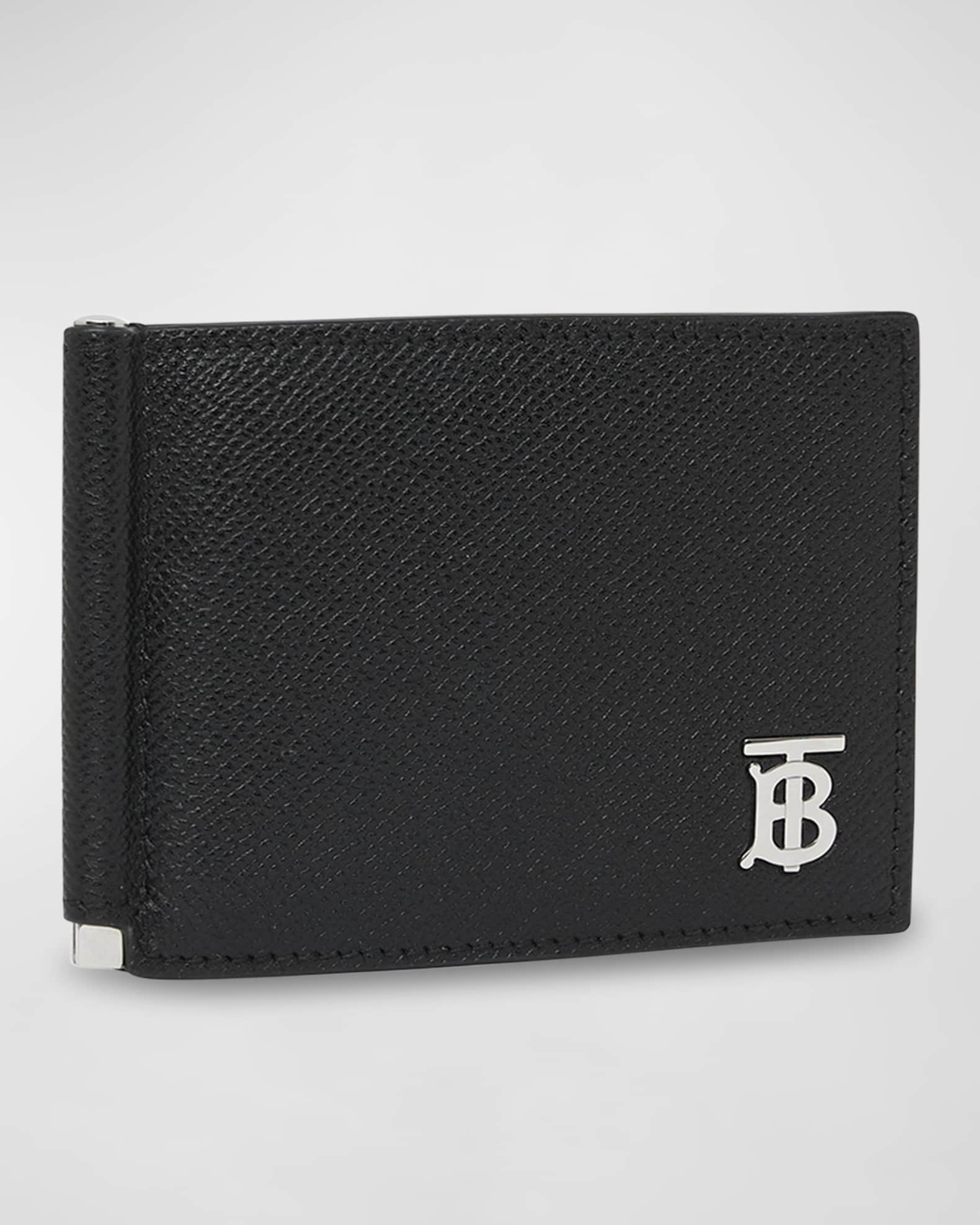 Male Black Designer Leather Wallet