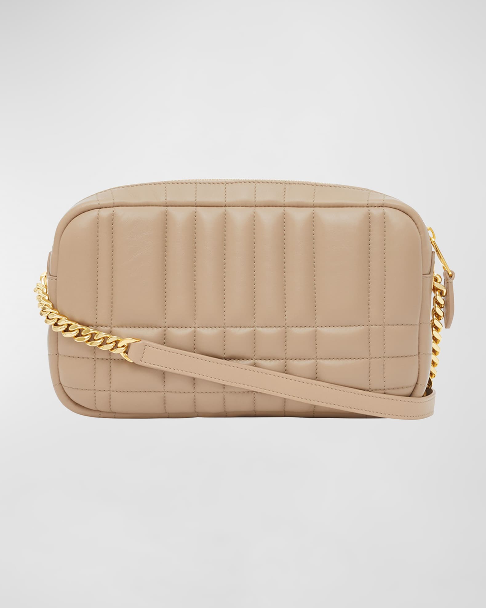 Burberry Lola Check Quilted Camera Crossbody Bag Neiman Marcus