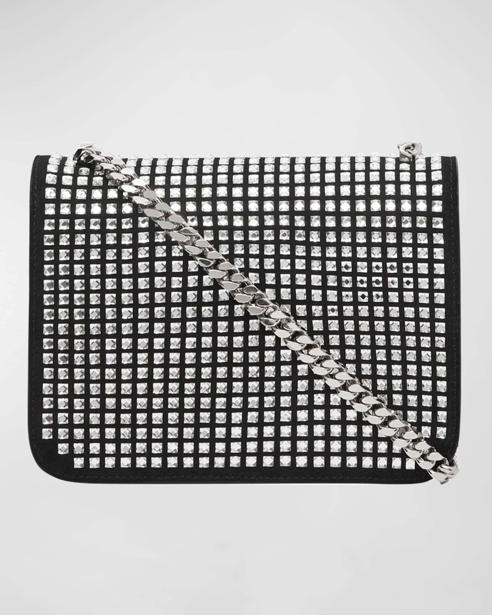 Burberry TB Small Crystal Chain Crossbody Bag Neiman Marcus