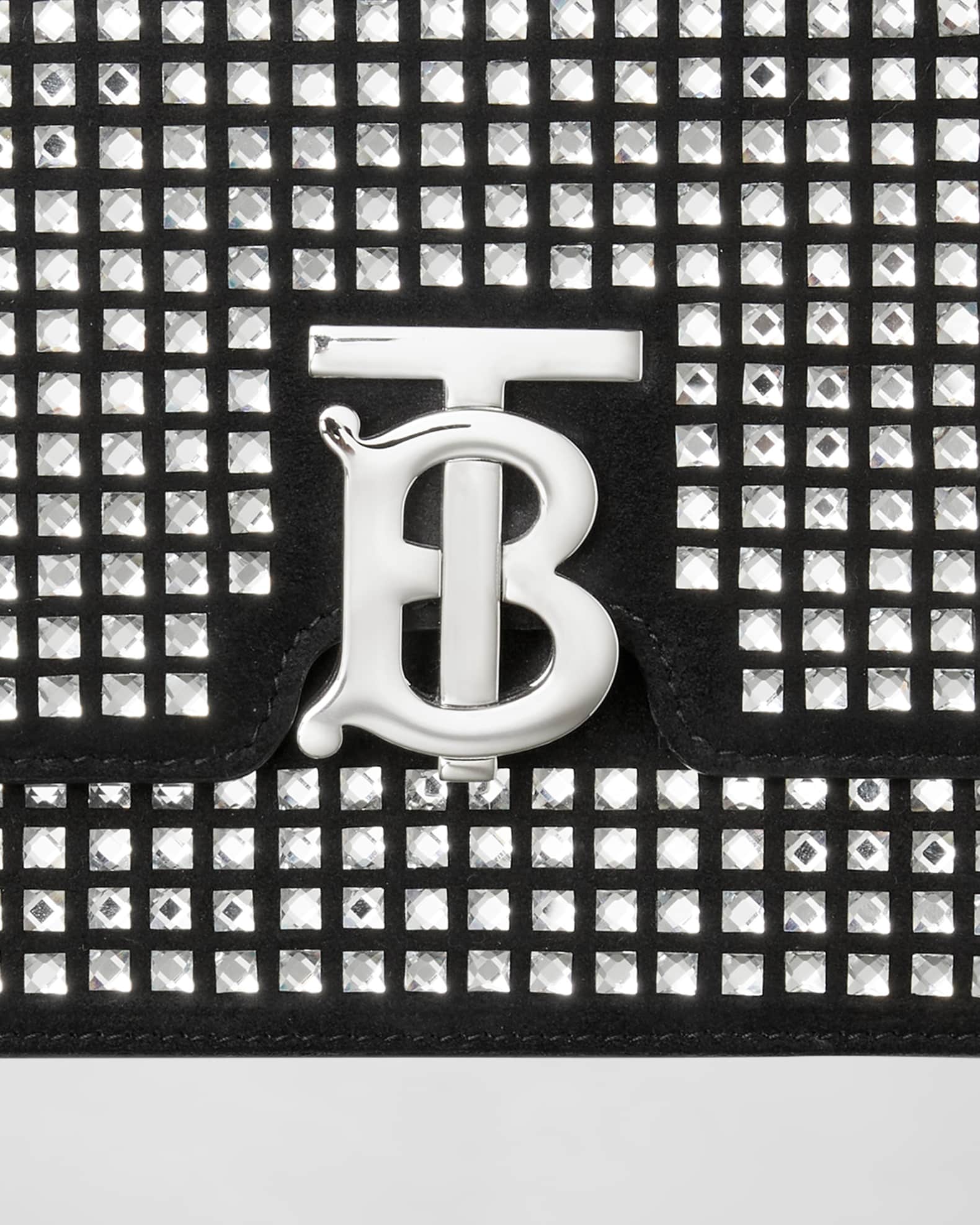 Burberry TB Small Crystal Chain Crossbody Bag Neiman Marcus