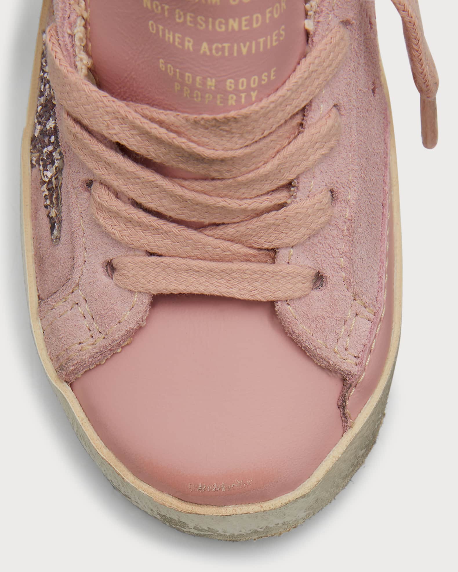 Golden Goose Girl's Crystal Leather LowTop Sneakers, Babies/Toddlers