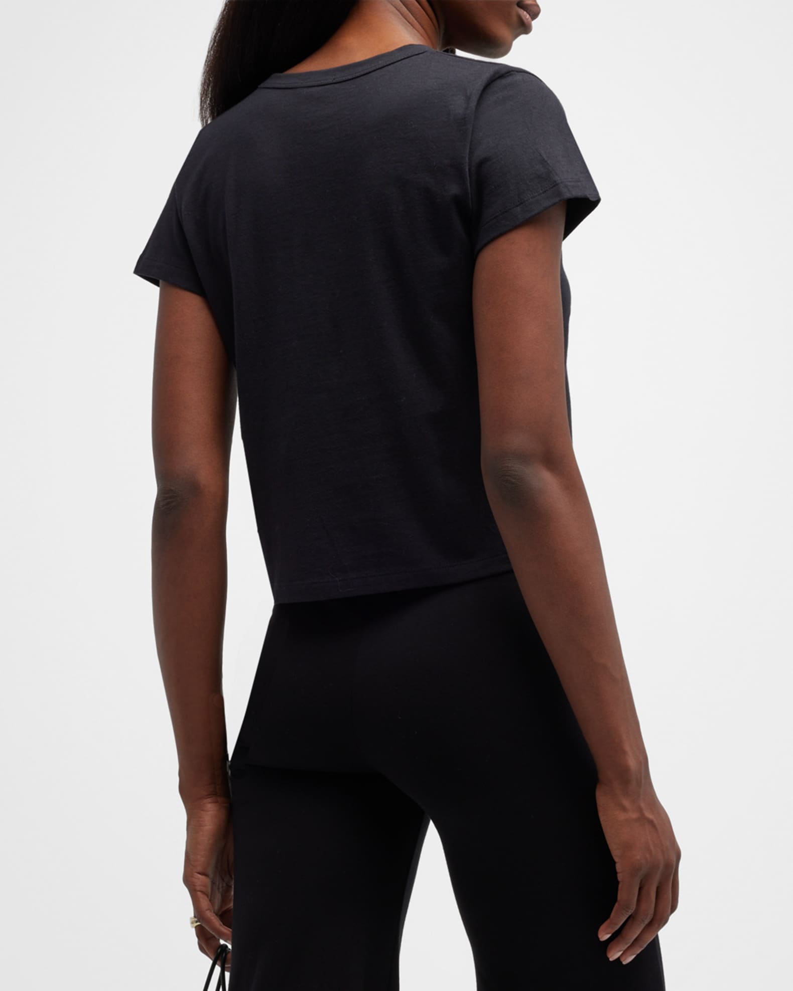 Hale Bob Margo Short Sleeve V-Neck Top - Blue - FINAL SALE