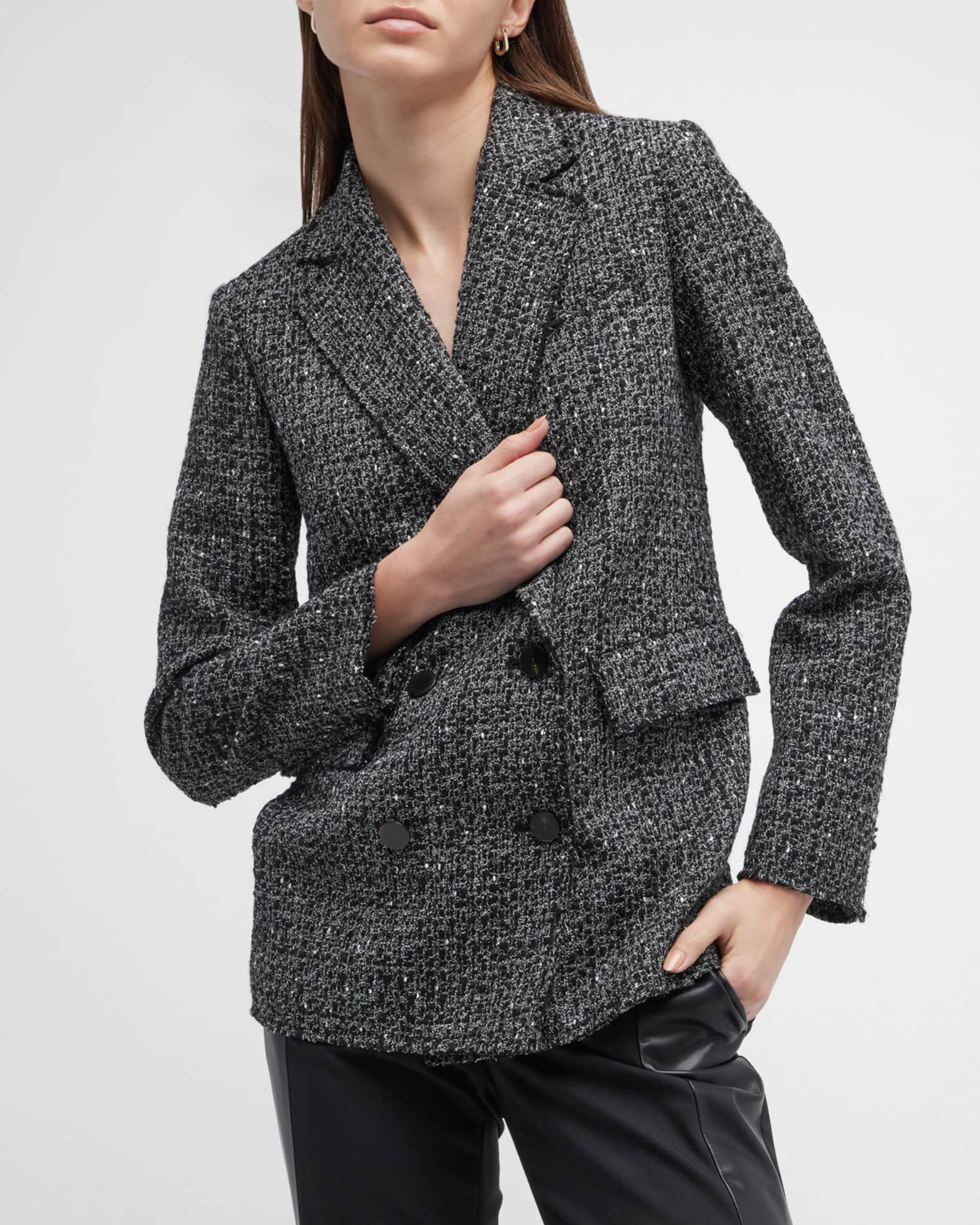 Theory / Noelle Tweed DB Blazer DR R - ひざ丈ワンピース