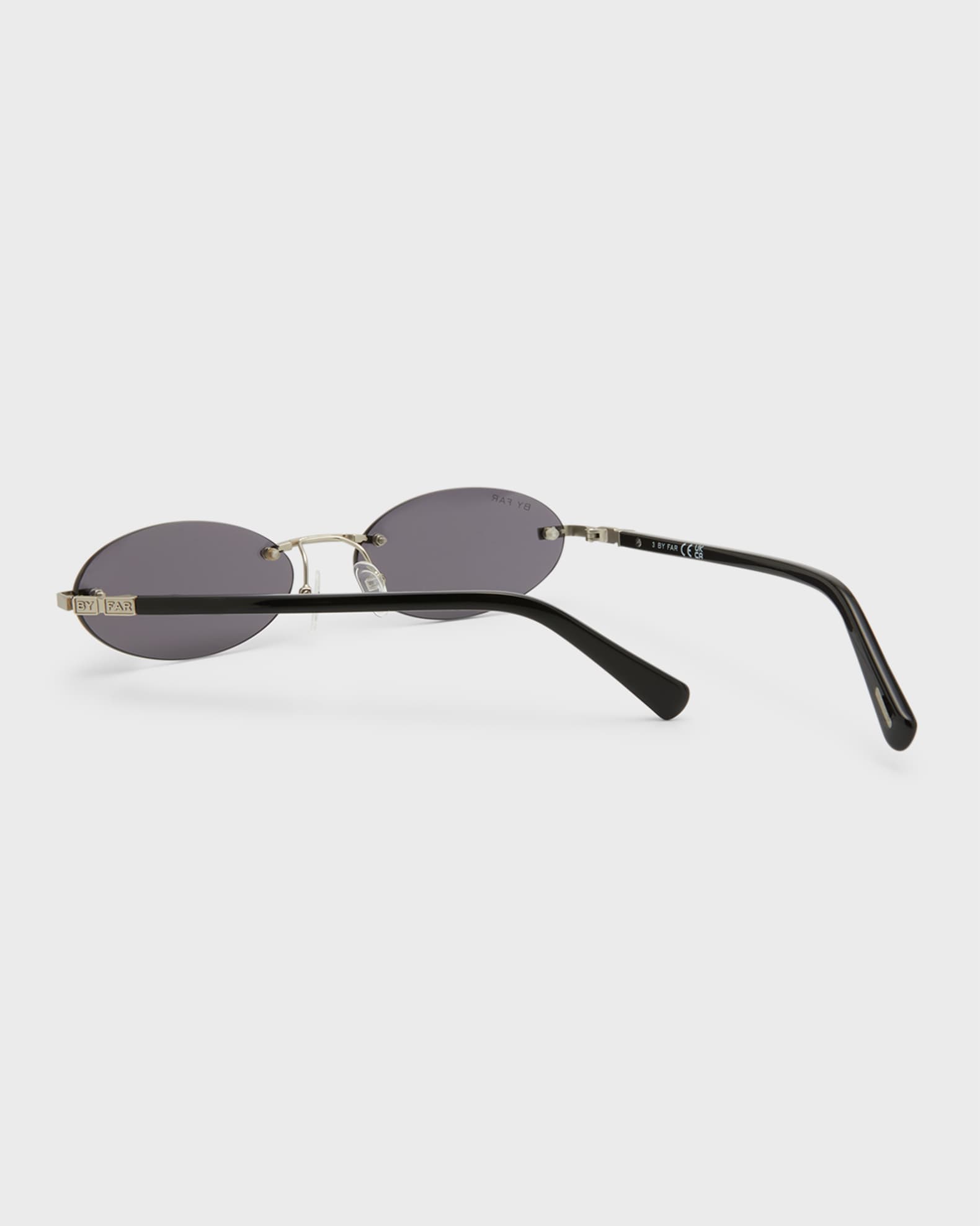 Texas Matt Oval Metal & Acetate Sunglasses  1