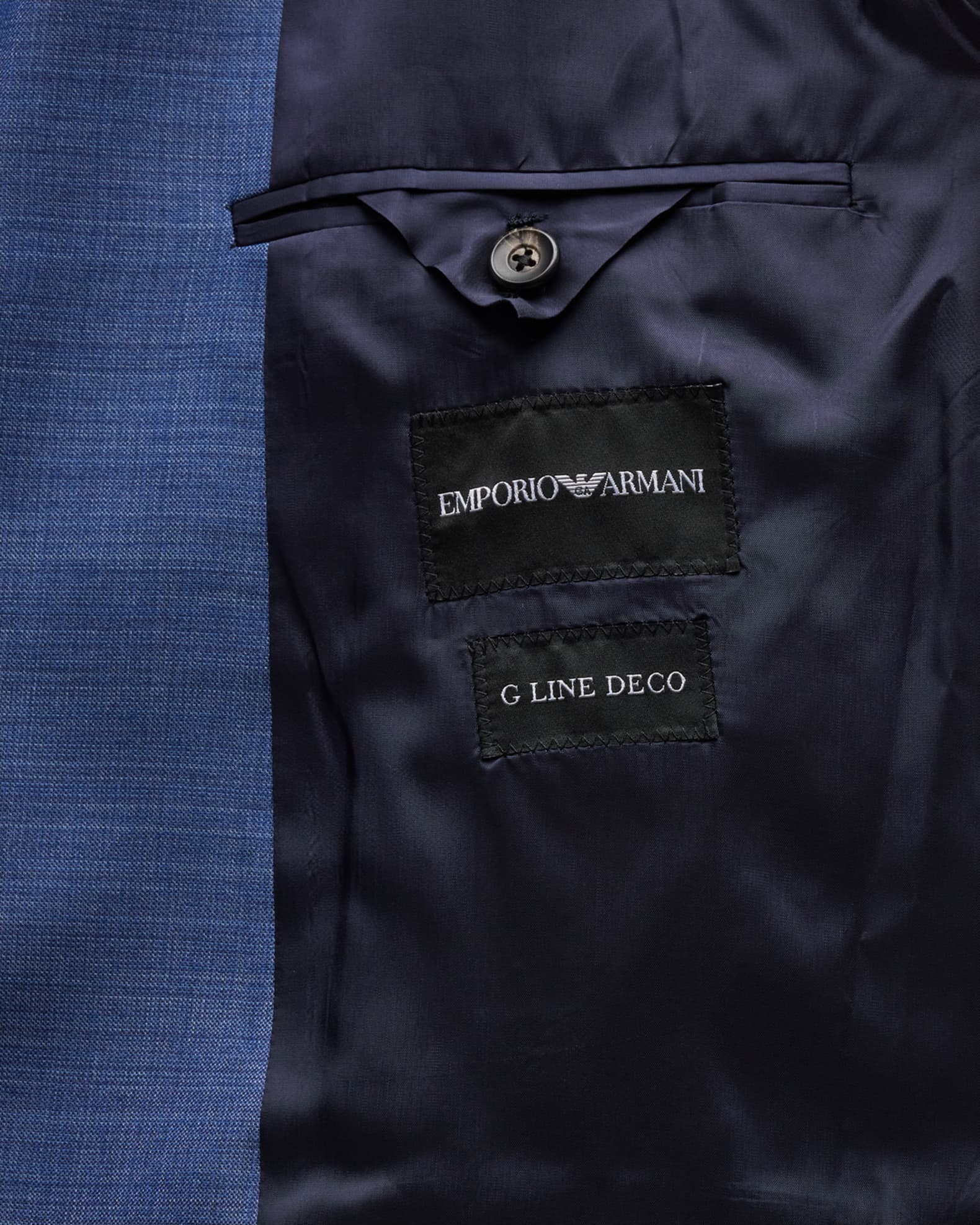 Emporio Armani Men's Solid Wool Suit | Neiman Marcus