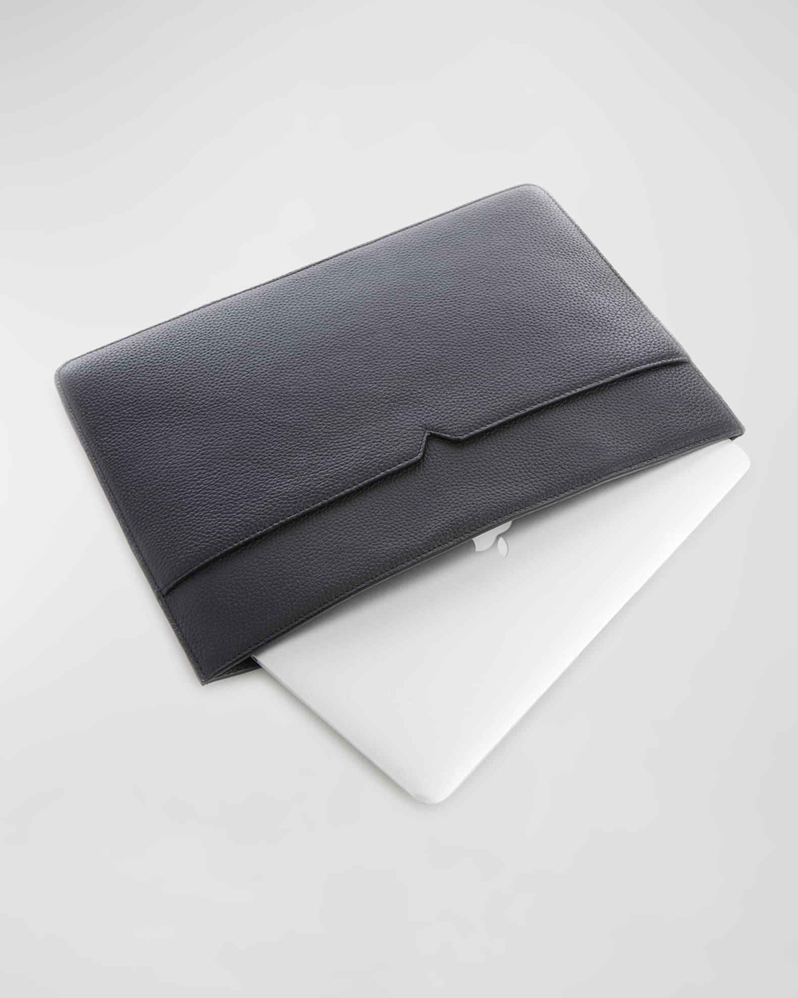 Personalized Leather 13" Laptop Sleeve  1