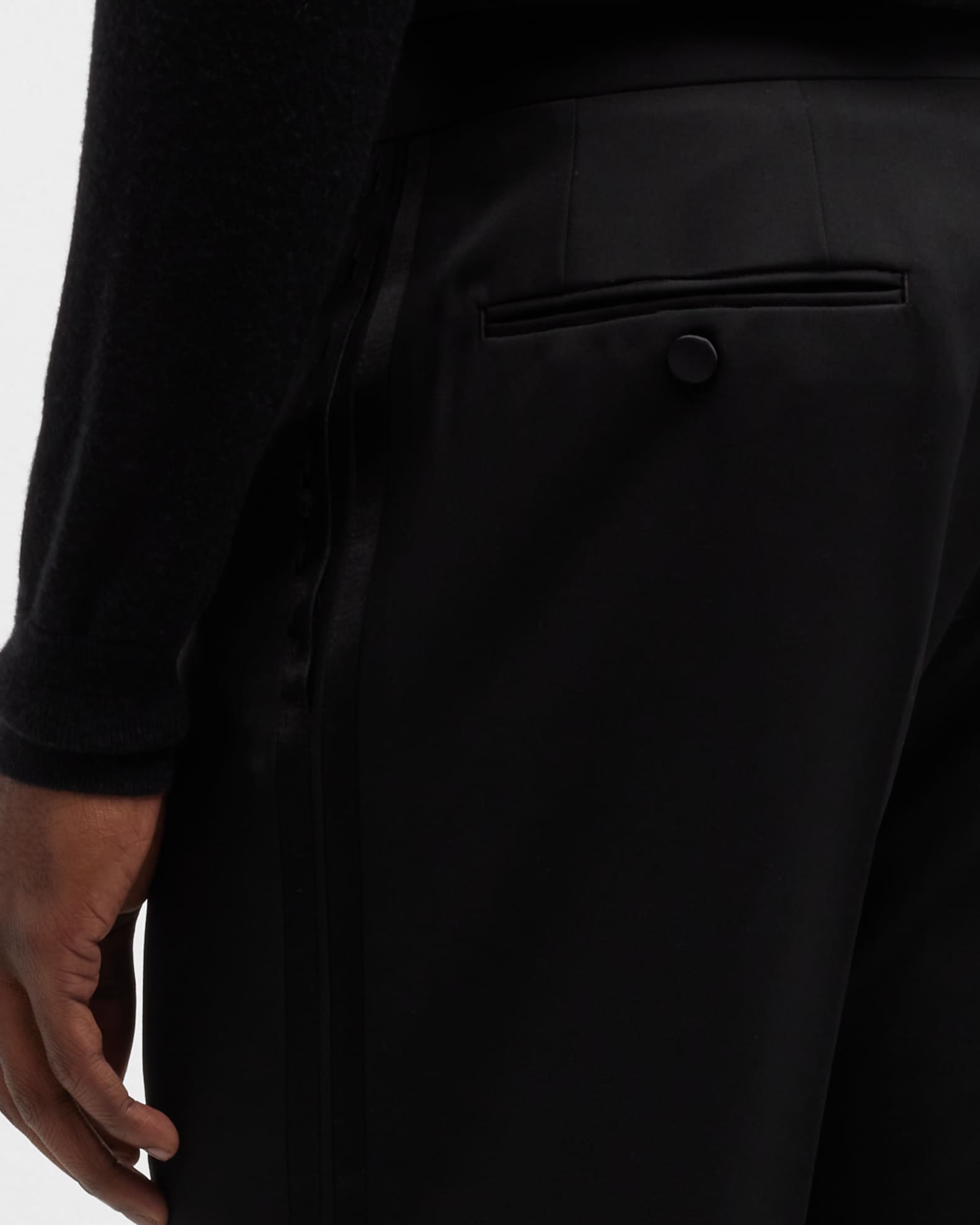 Brioni Men's Solid Formal Trousers | Neiman Marcus