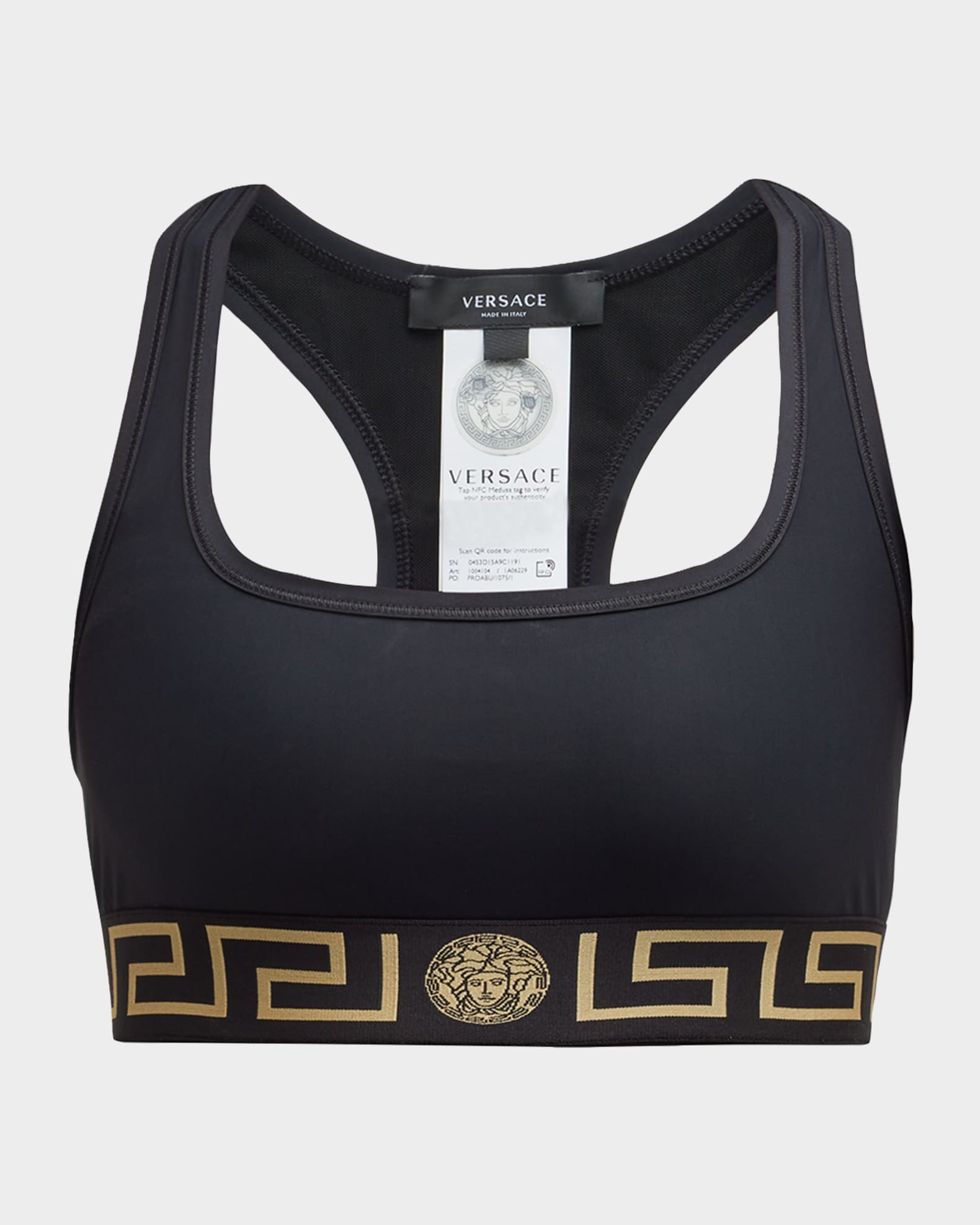 Versace sports bra on sale