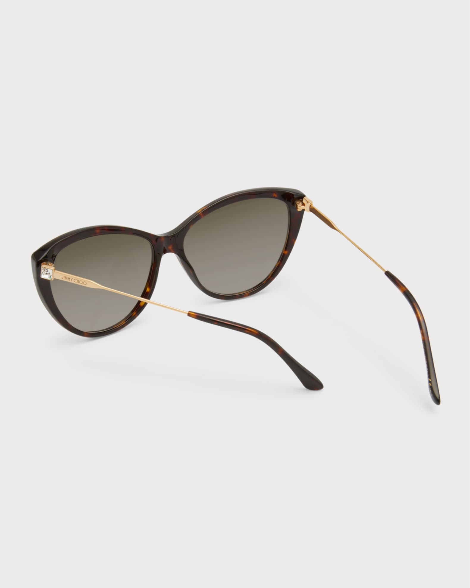 Jimmy Choo Rym Embellished Acetate & Metal CatEye Sunglasses Neiman