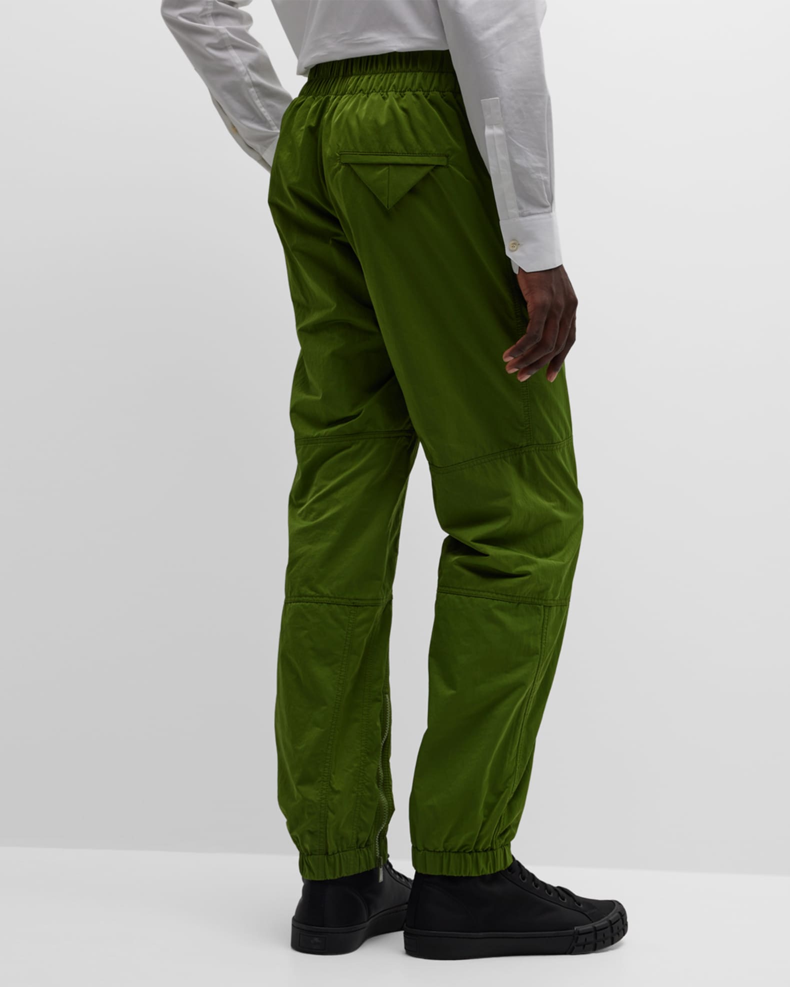 Louis Vuitton D-Ring Detail Cashmere Jogging Pants