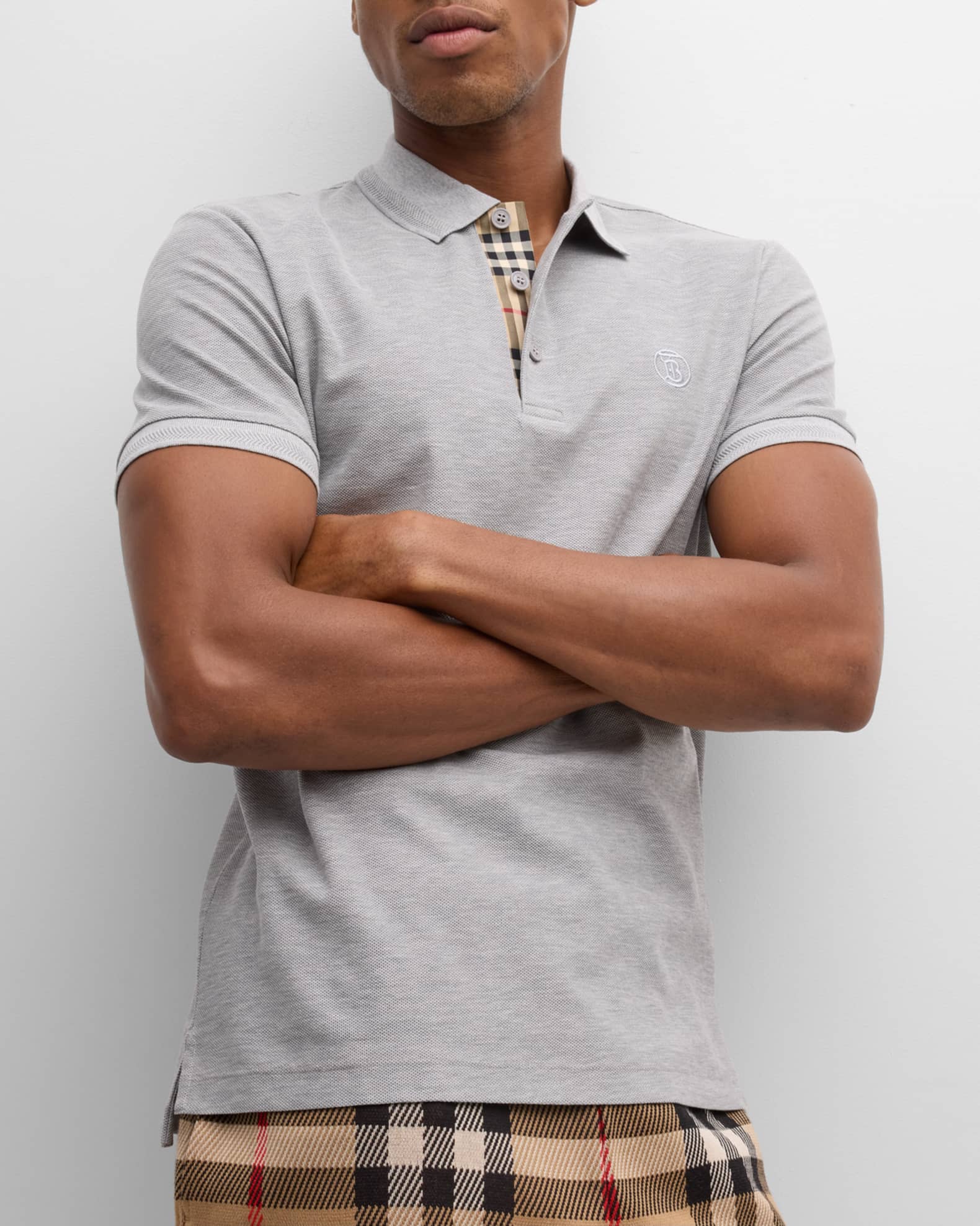 Burberry polo t shirt men sales