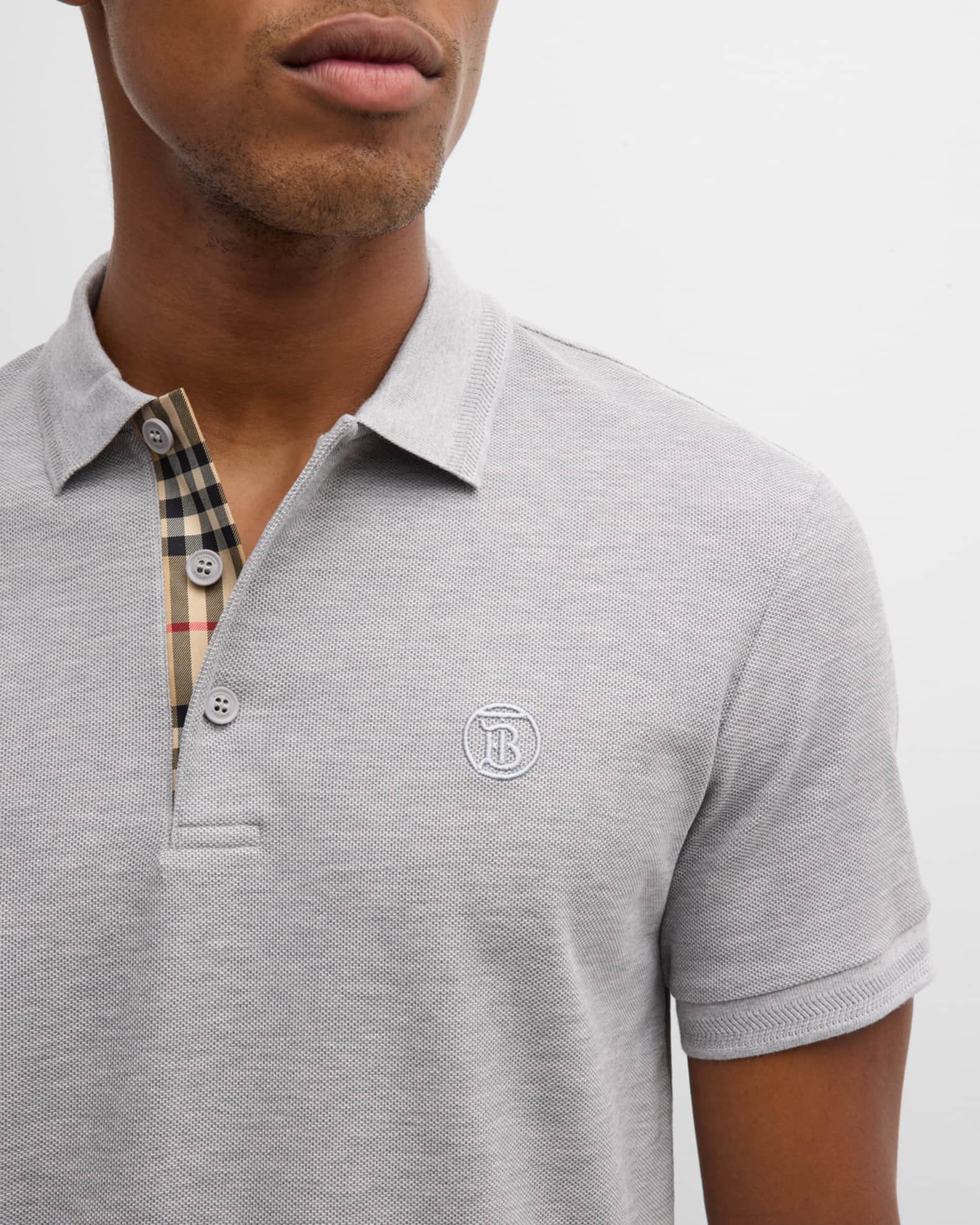 Burberry Men's Eddie TB Polo Shirt | Neiman Marcus