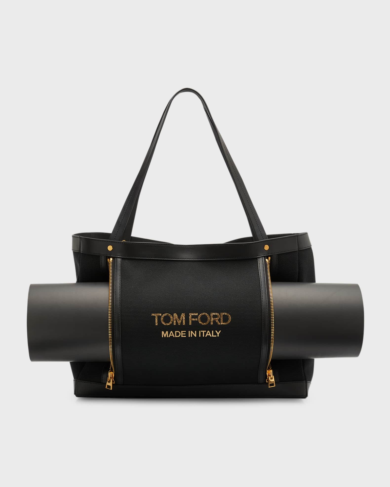 TOM FORD T Screw Yoga Travel Tote Bag | Neiman Marcus