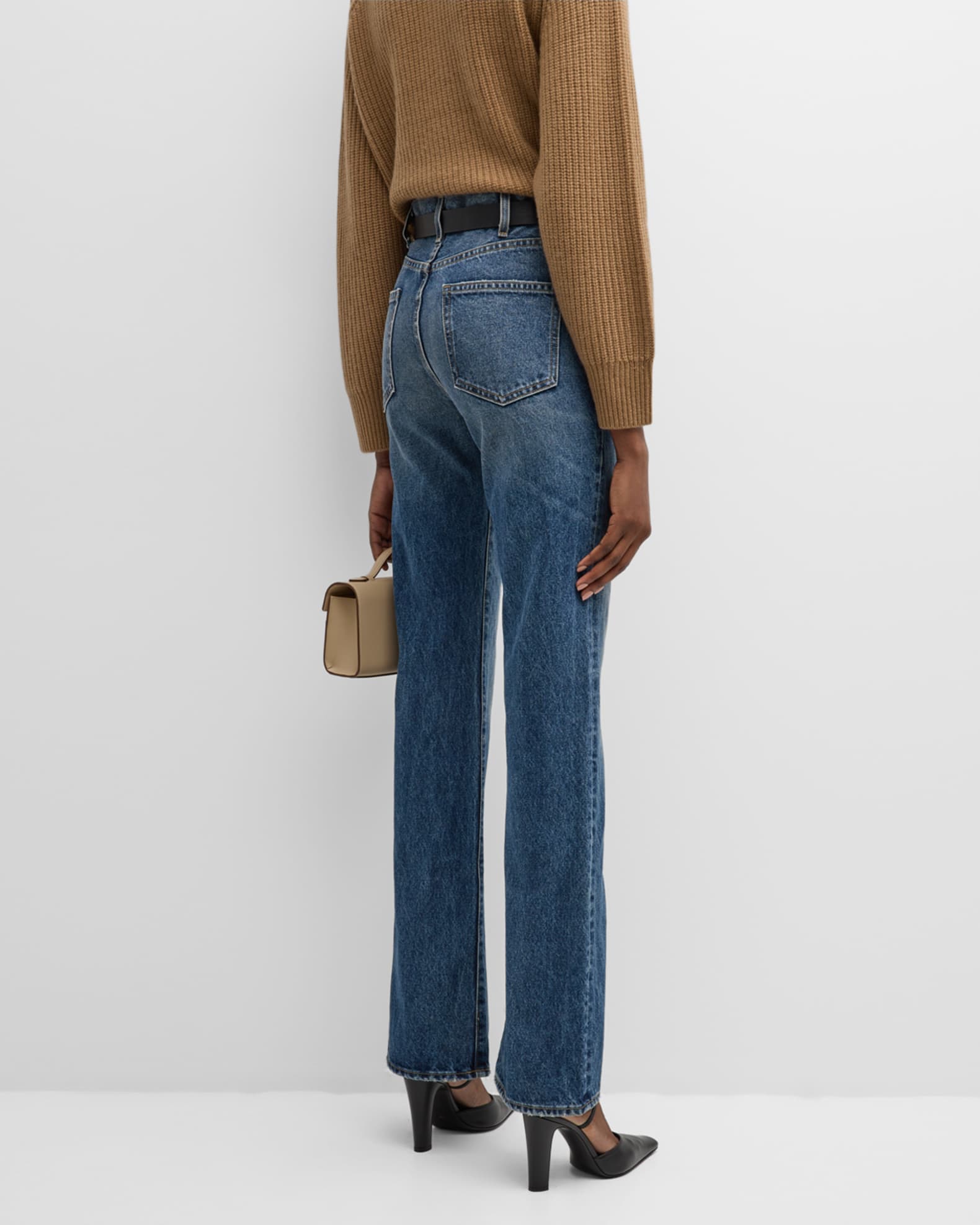 Nili Lotan Joan Straight-Leg Jeans | Neiman Marcus