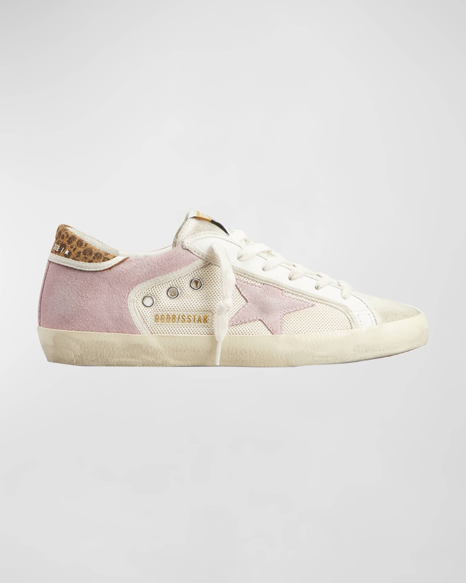 Superstar Net Leopard Low Top Sneakers
