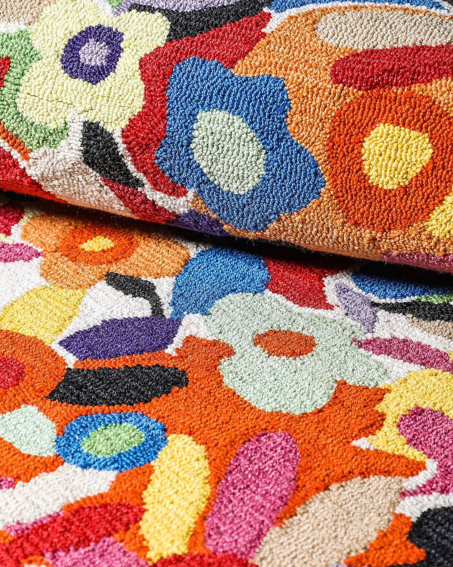 MacKenzieChilds Avant Garden Outdoor Rug Neiman Marcus