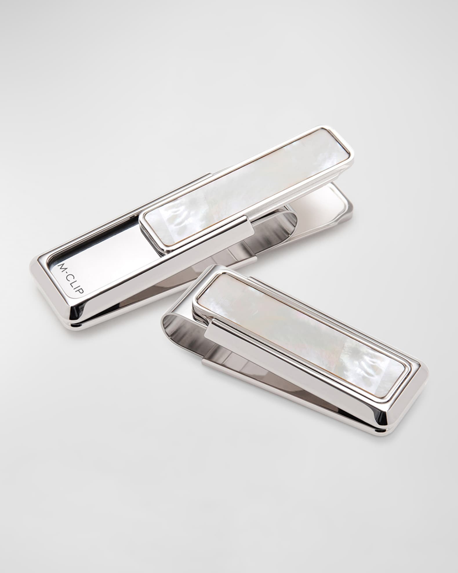 Men's Mother-Of-Pearl Money Clip 0