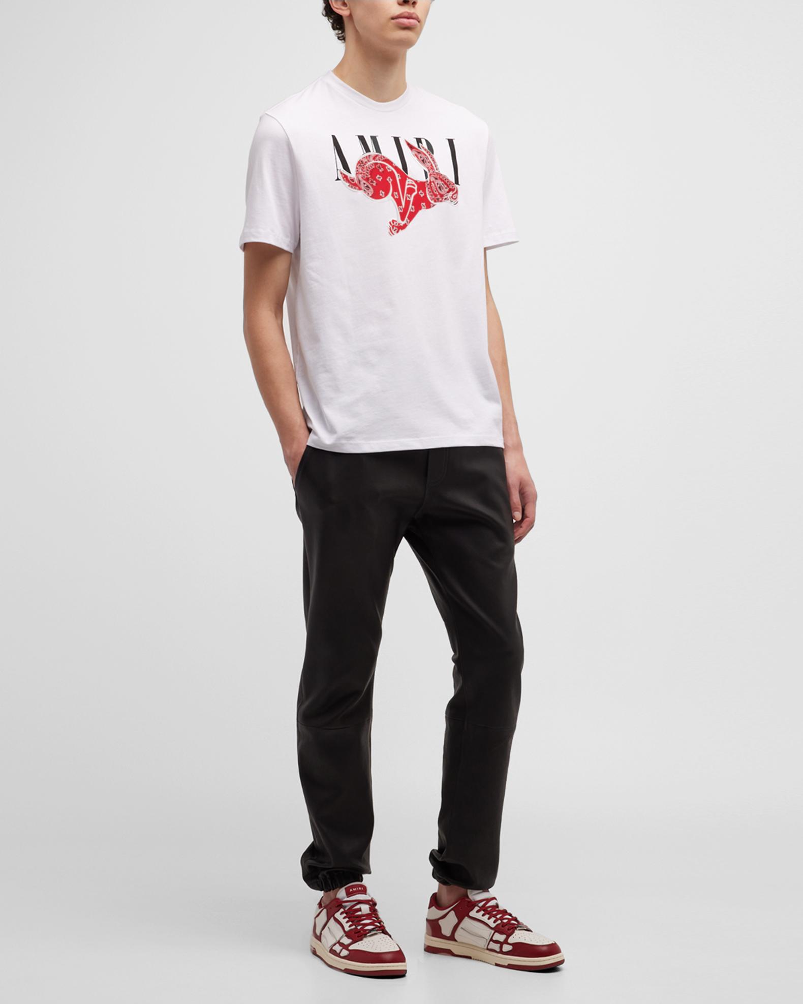 Amiri Men's Rabbit Logo T-Shirt | Neiman Marcus