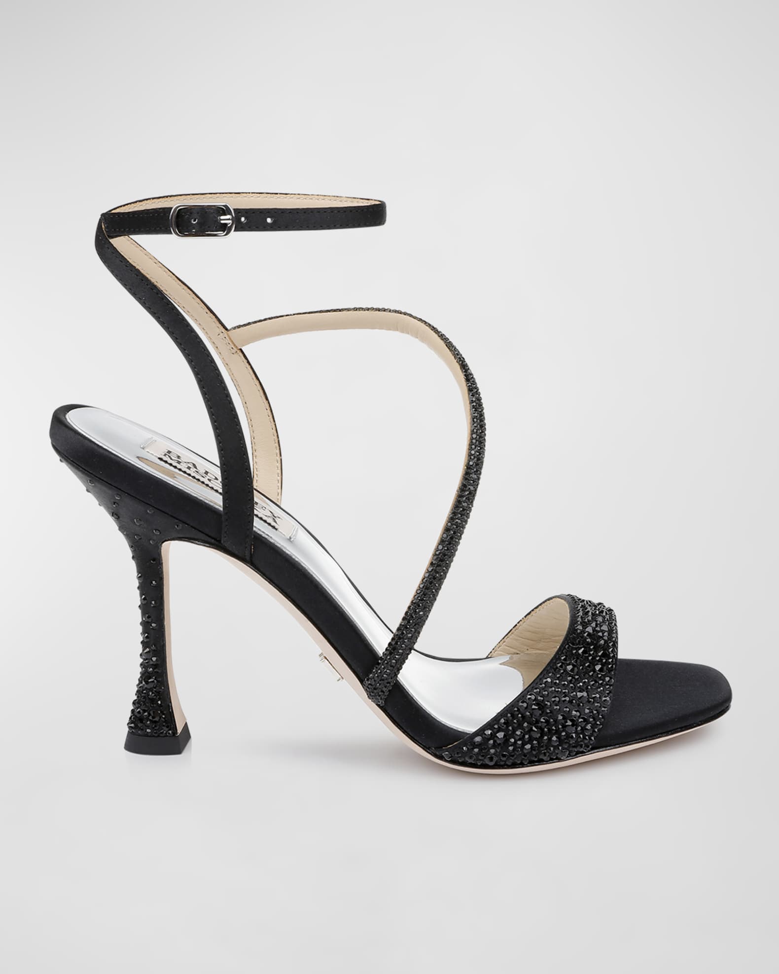 badgley mischka rhinestone shoes