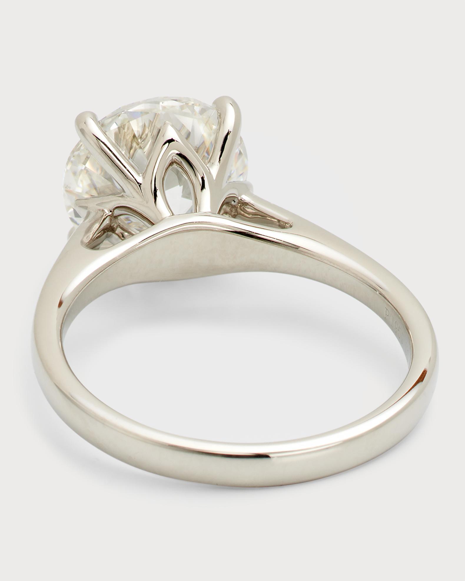 Neiman Marcus Lab Grown Diamonds Lab Grown Diamond Platinum Round ...